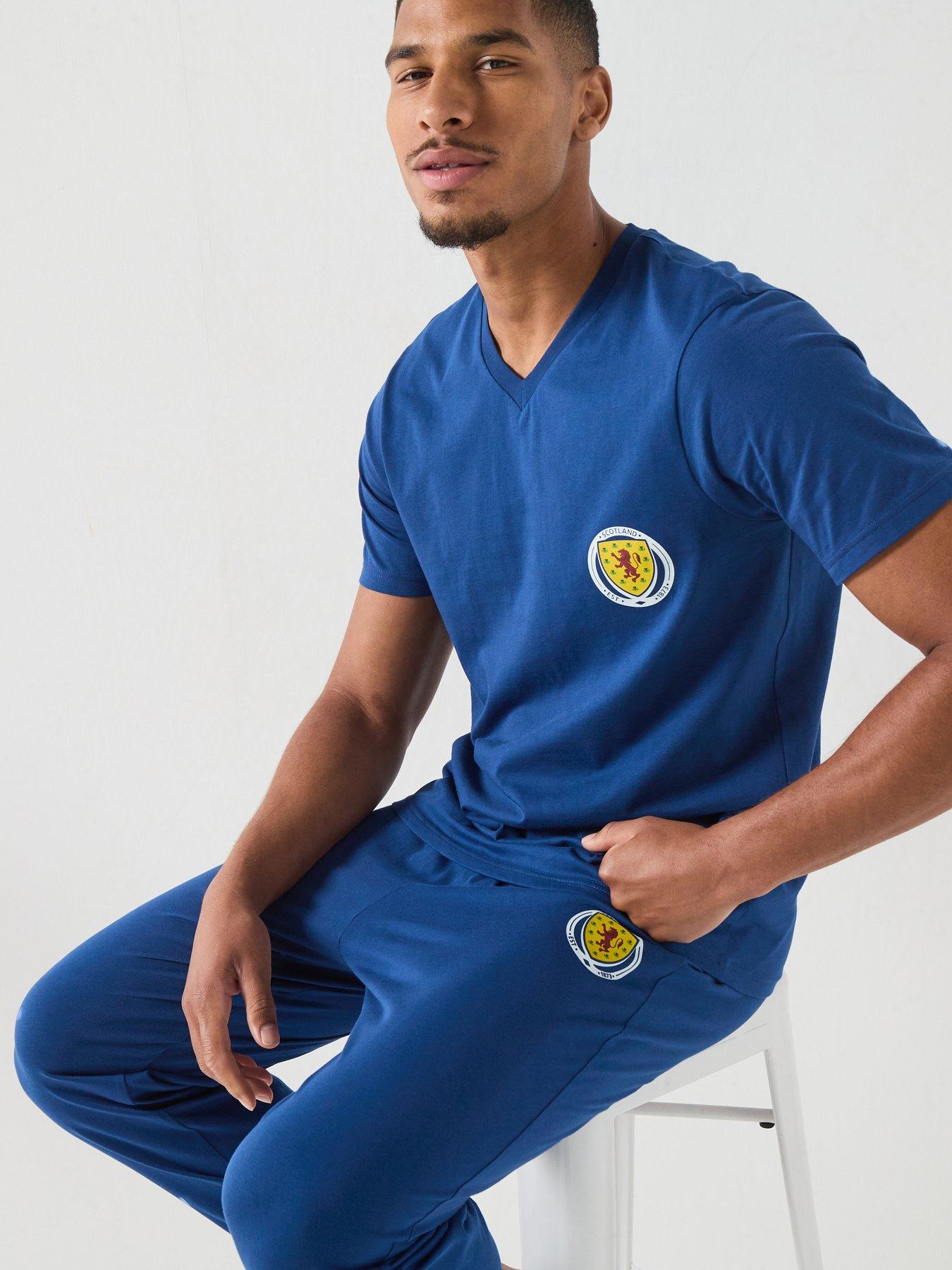 Character Scotland Fc Short Sleeve Pyjamas - Blue