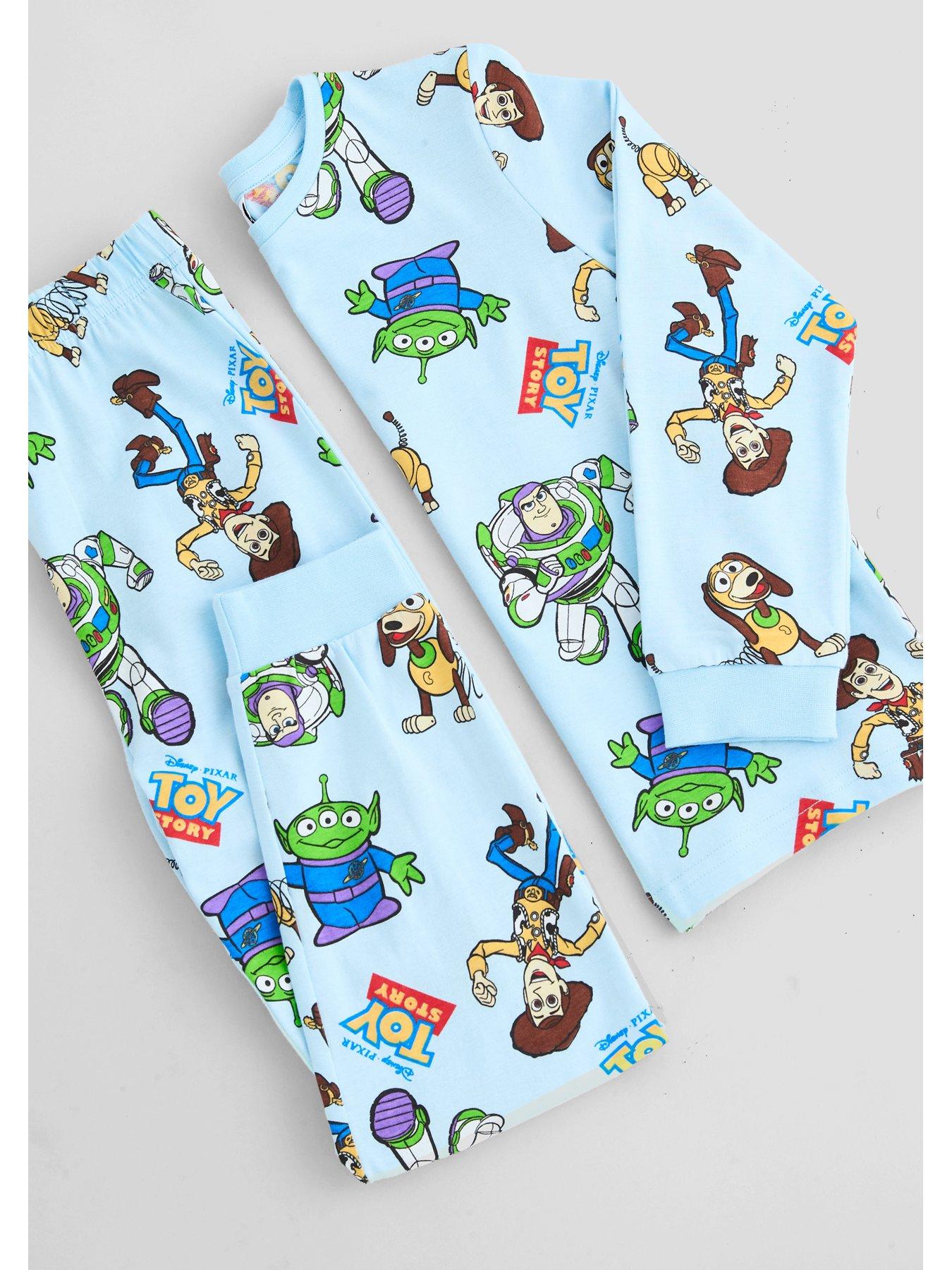Image 3 of 6 of The Very Collection Toy Story All Over Print Pyjamas - Blue