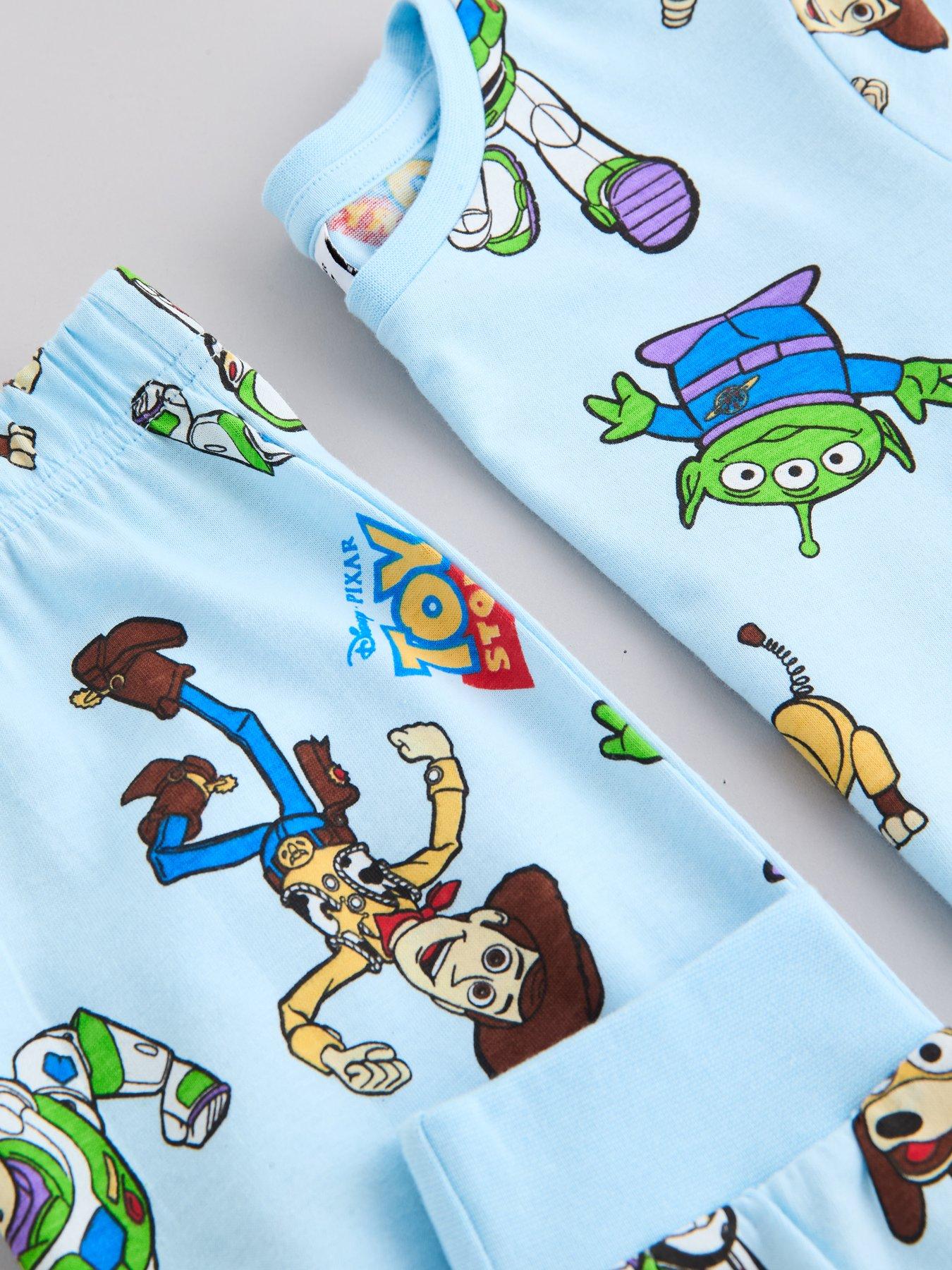 Image 4 of 6 of The Very Collection Toy Story All Over Print Pyjamas - Blue