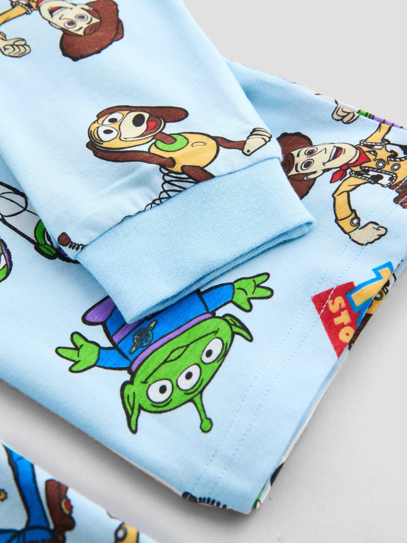 Image 5 of 6 of The Very Collection Toy Story All Over Print Pyjamas - Blue