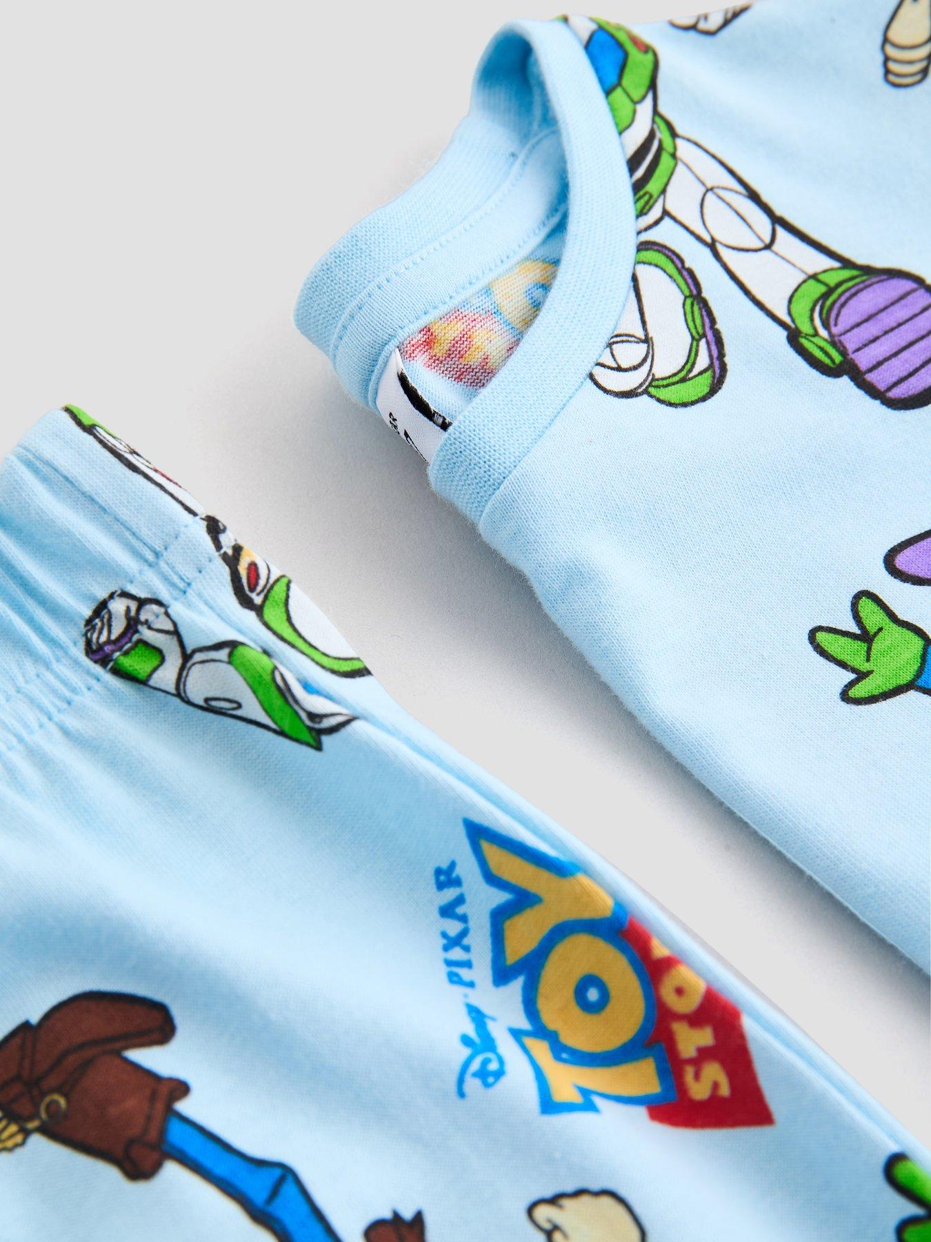 Image 6 of 6 of The Very Collection Toy Story All Over Print Pyjamas - Blue