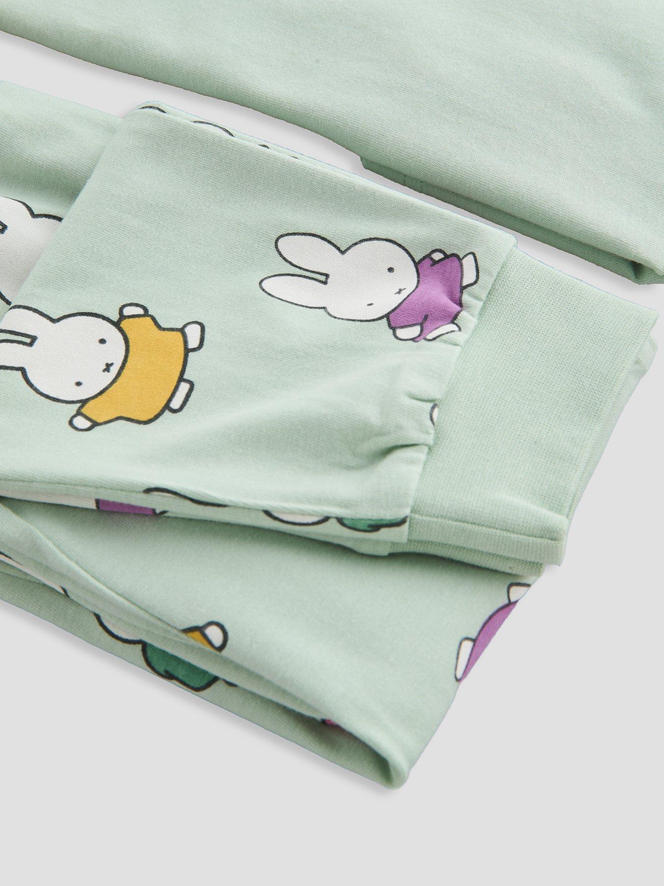 Image 6 of 6 of Miffy All Over Print Long Sleeve Pyjama Set - Green