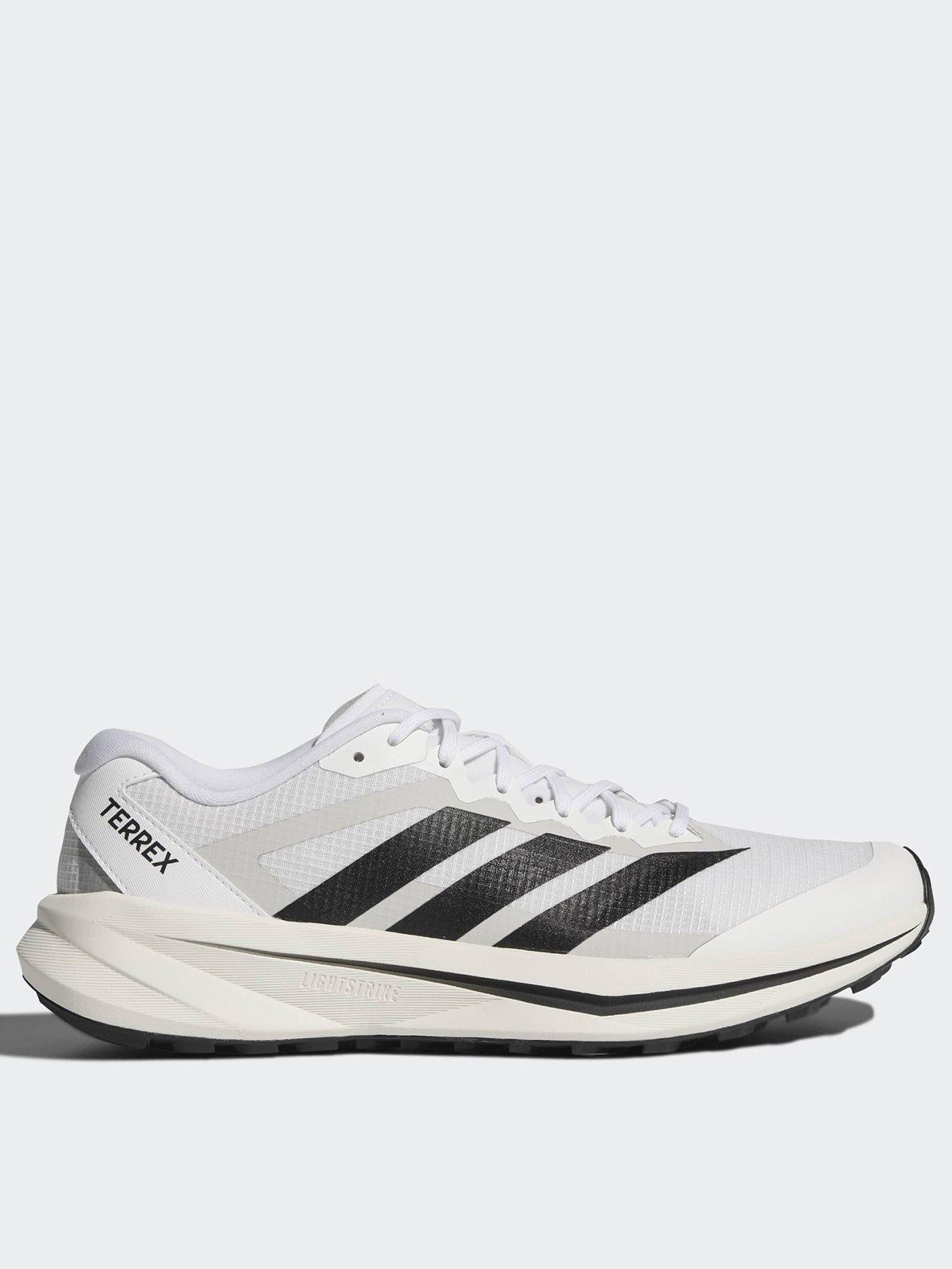 adidas Terrex Mens Trail Running Agravic Lt Trainers - White