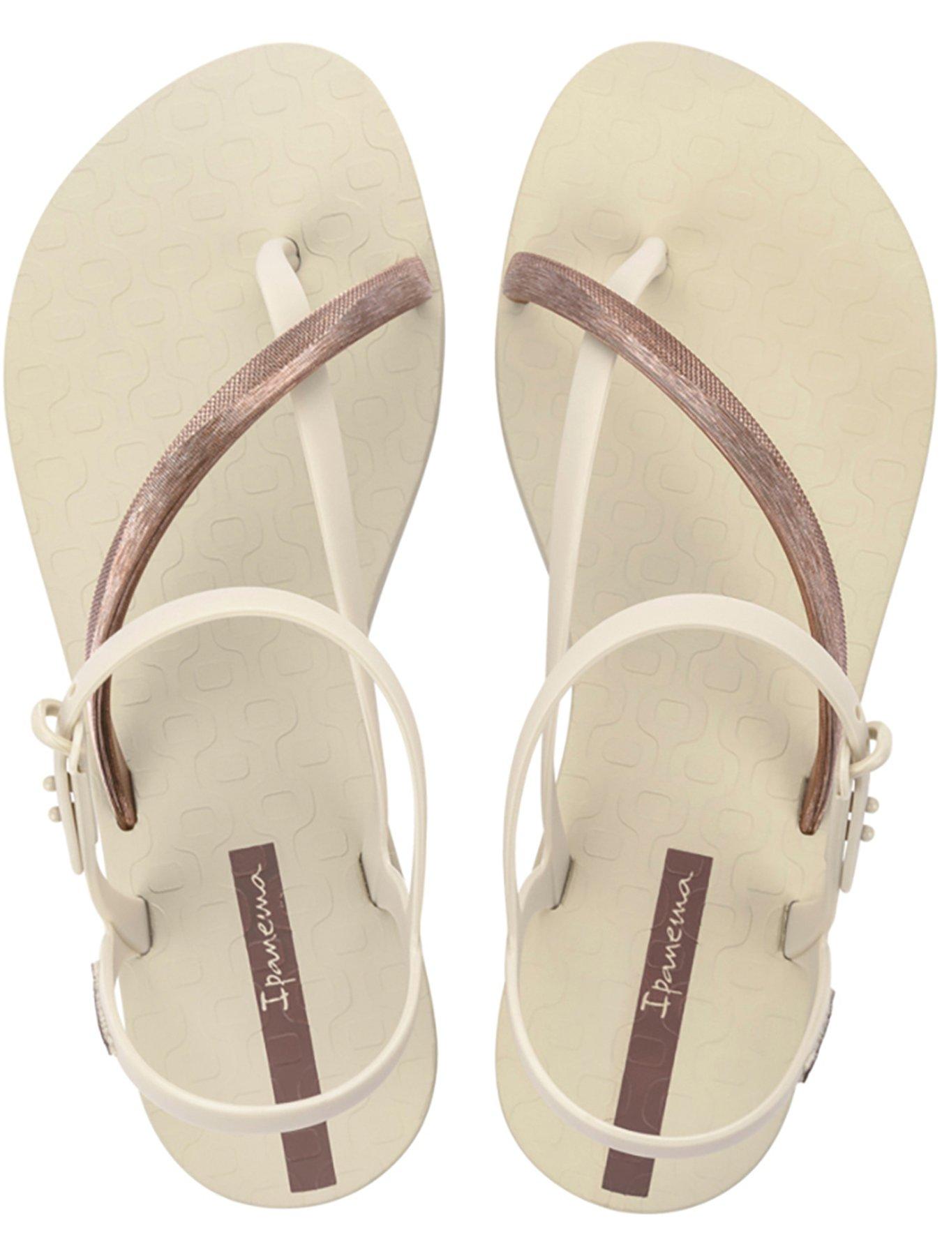  image of ipanema-elegant-crossover-sandal-beige