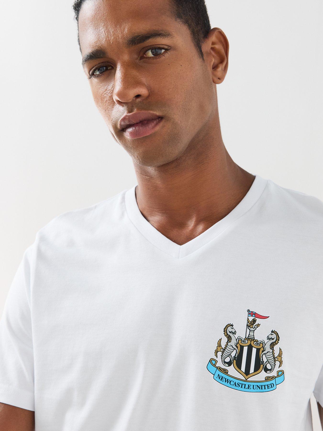 Image 6 of 7 of Newcastle FC United Short Sleeve Pyjamas - Black