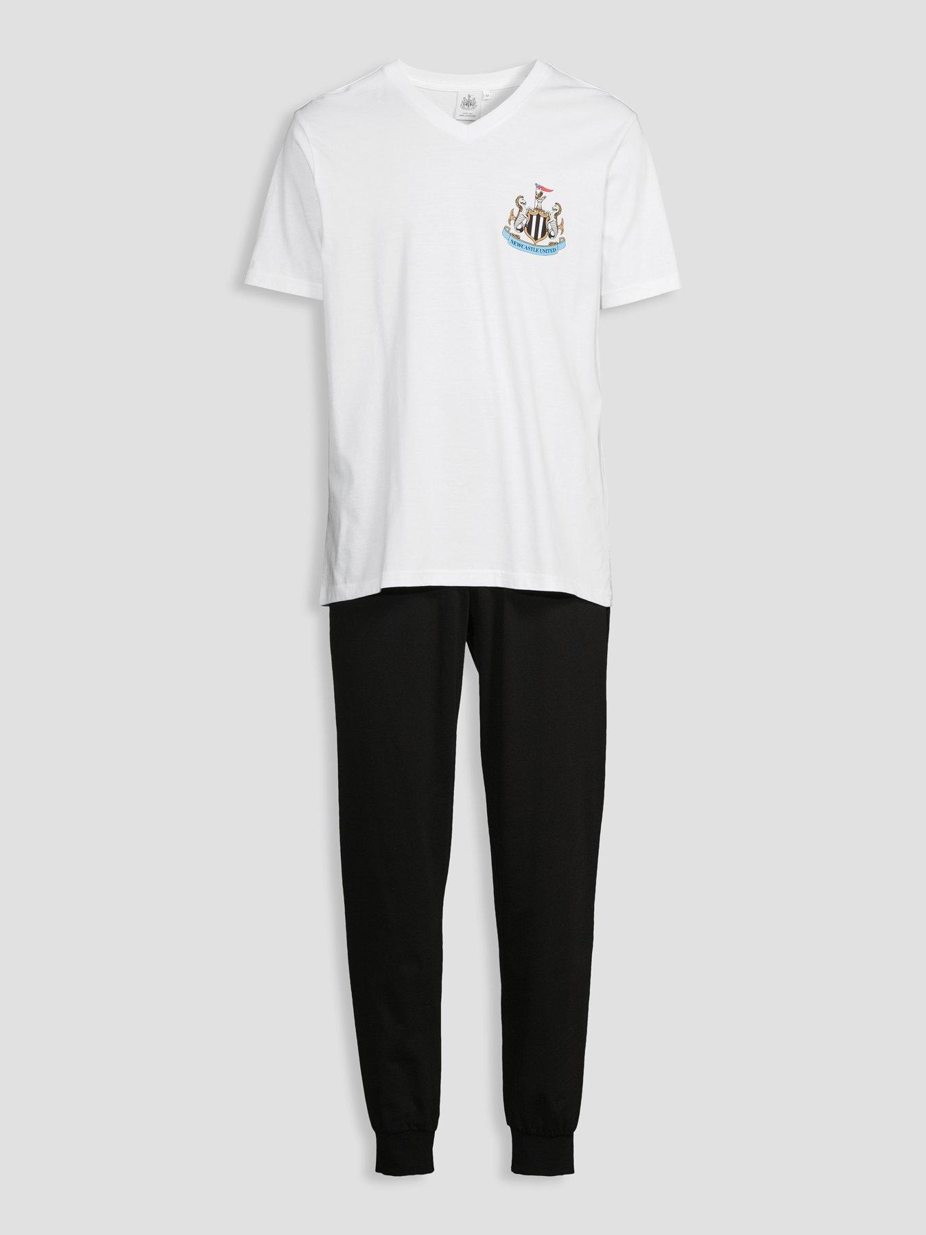Image 7 of 7 of Newcastle FC United Short Sleeve Pyjamas - Black