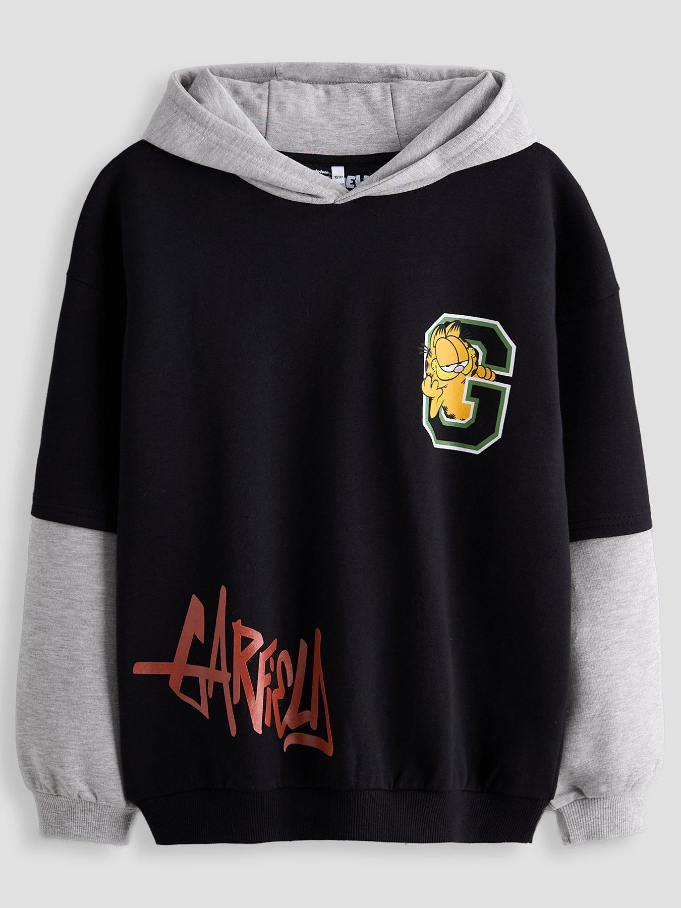 The Very Collection Garfield Hoodie - Black