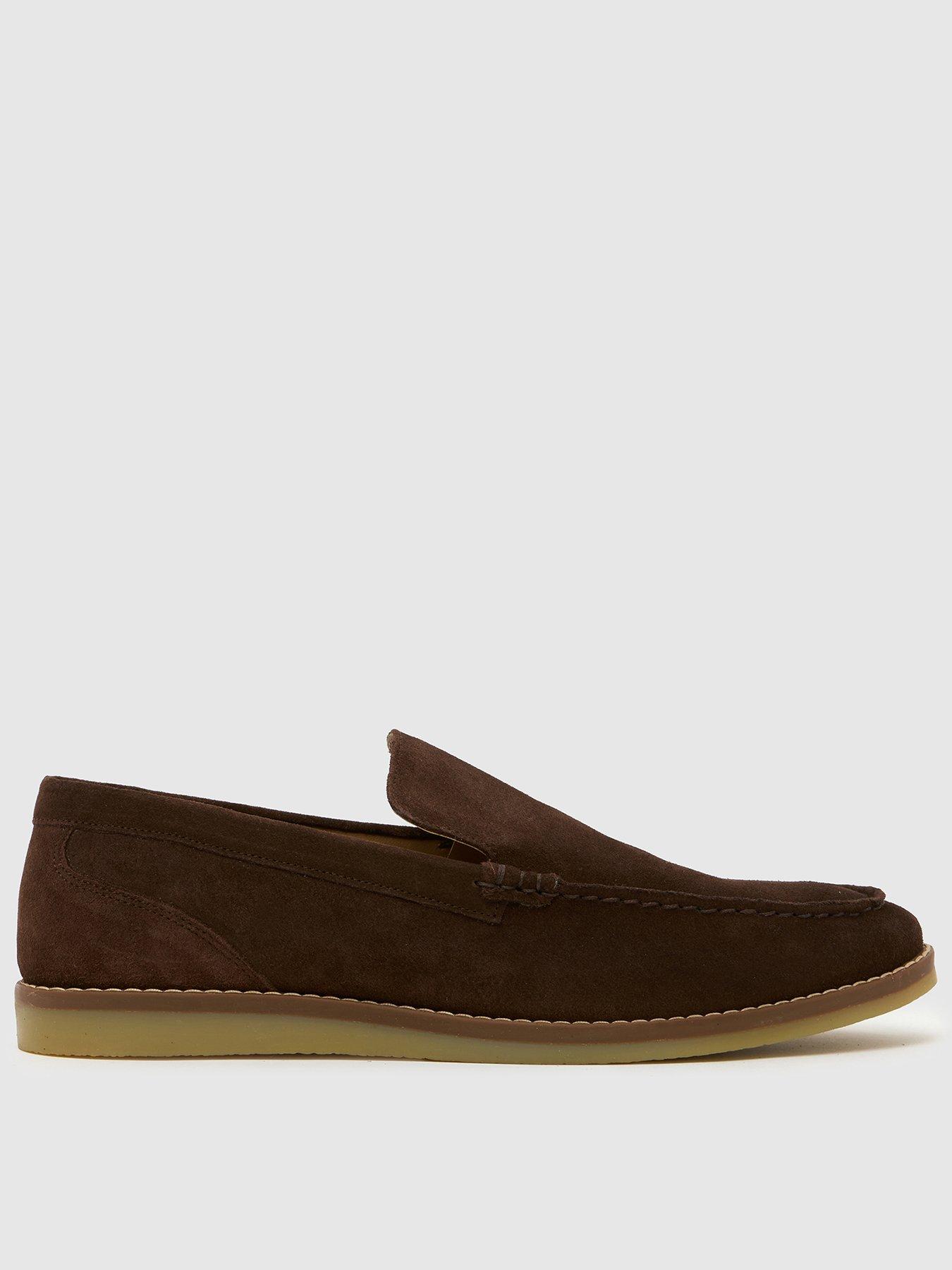 Schuh Risk Suede Loafer - Brown