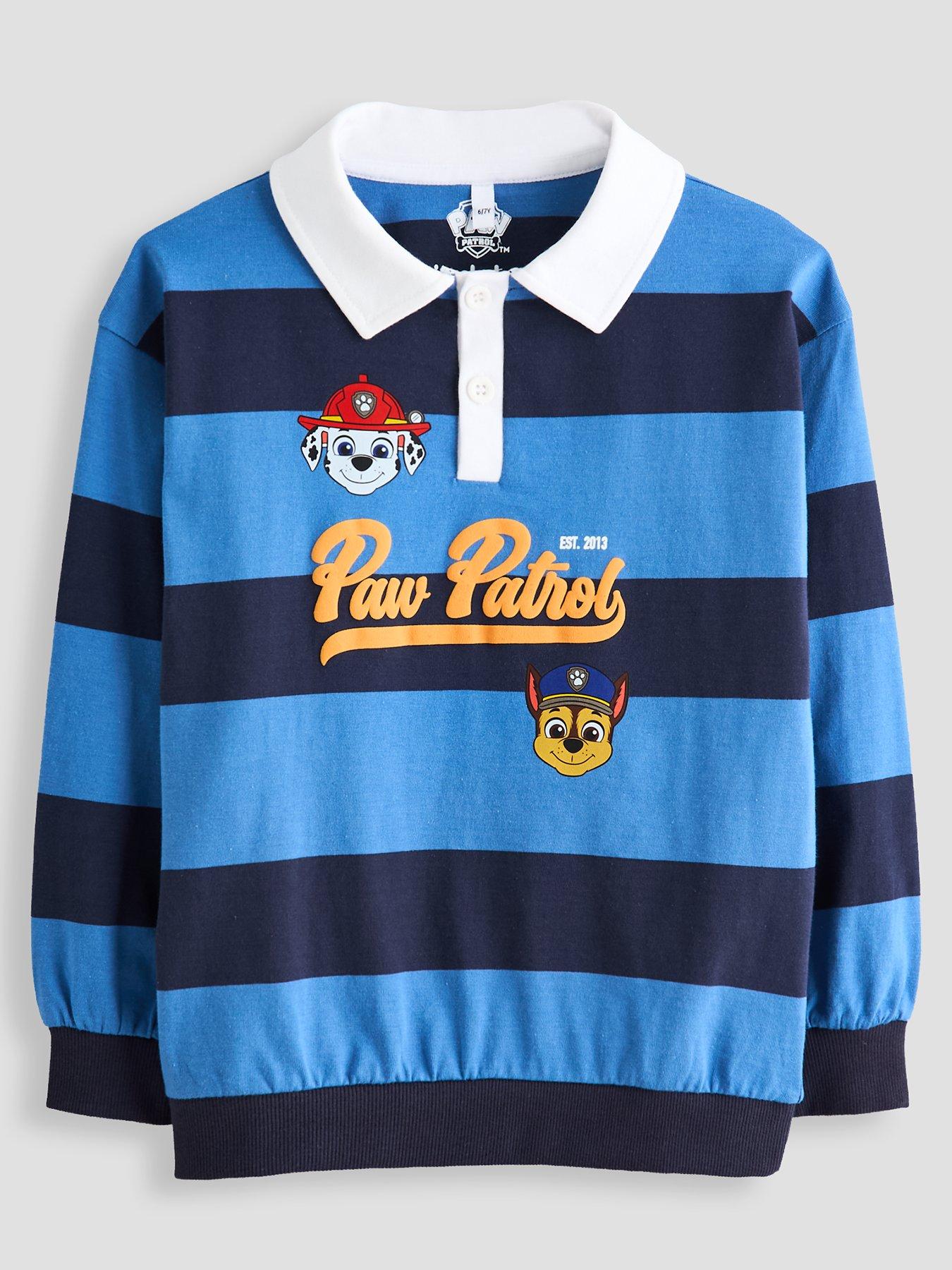 The Very Collection Paw Patrol Rugby Shirt - Blue