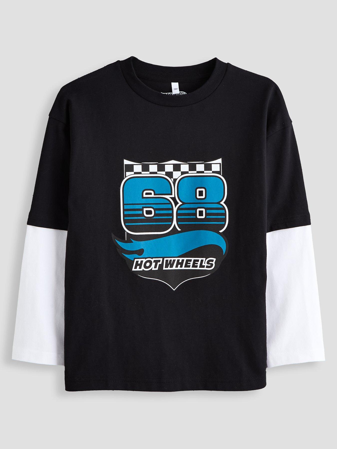 The Very Collection Hot Wheels 68 Long Sleeve T-Shirt - Black