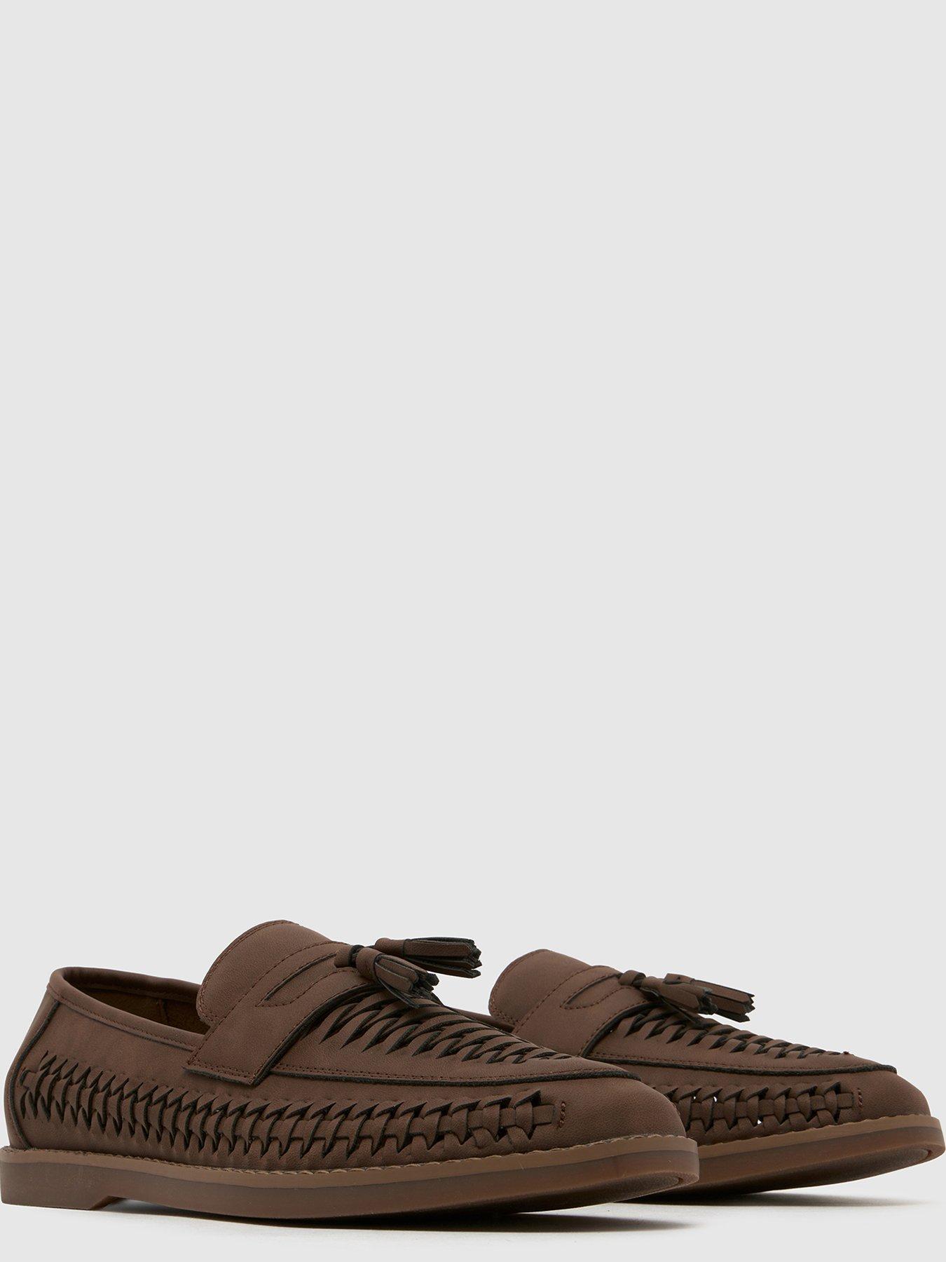 Image 4 of 4 of Schuh Robbie Woven Loafer - Light Brown