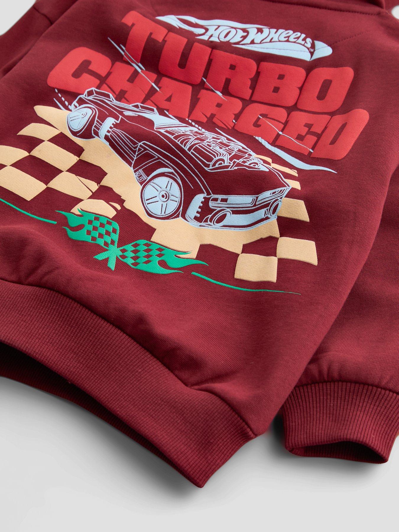 Image 5 of 6 of The Very Collection Hot Wheels Hoodie - Red