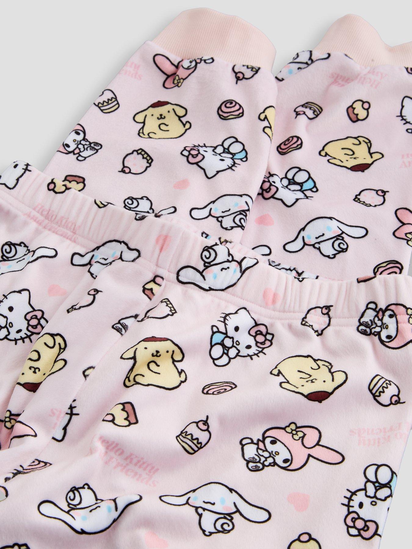 Image 5 of 5 of The Very Collection Hello Kitty and Friends Fleece Pyjama Set - Blue
