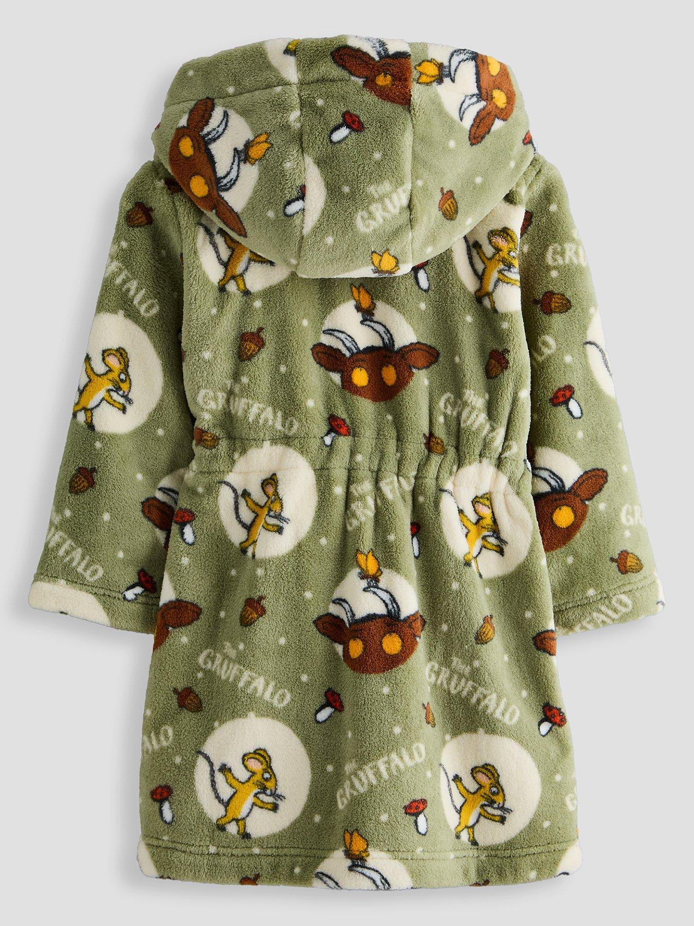 Image 2 of 5 of The Very Collection Gruffalo Dressing Gown - Brown