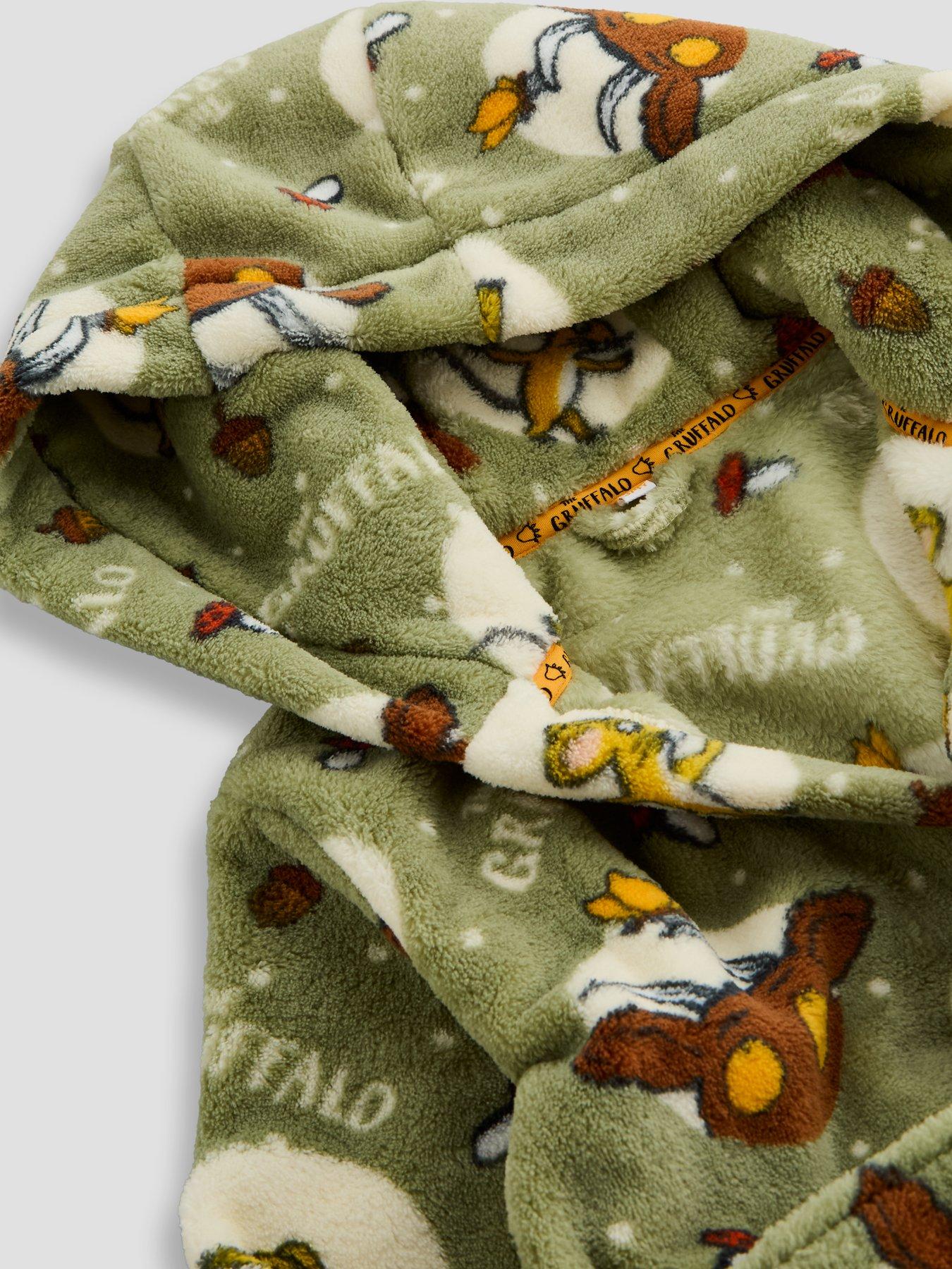 Image 3 of 5 of The Very Collection Gruffalo Dressing Gown - Brown