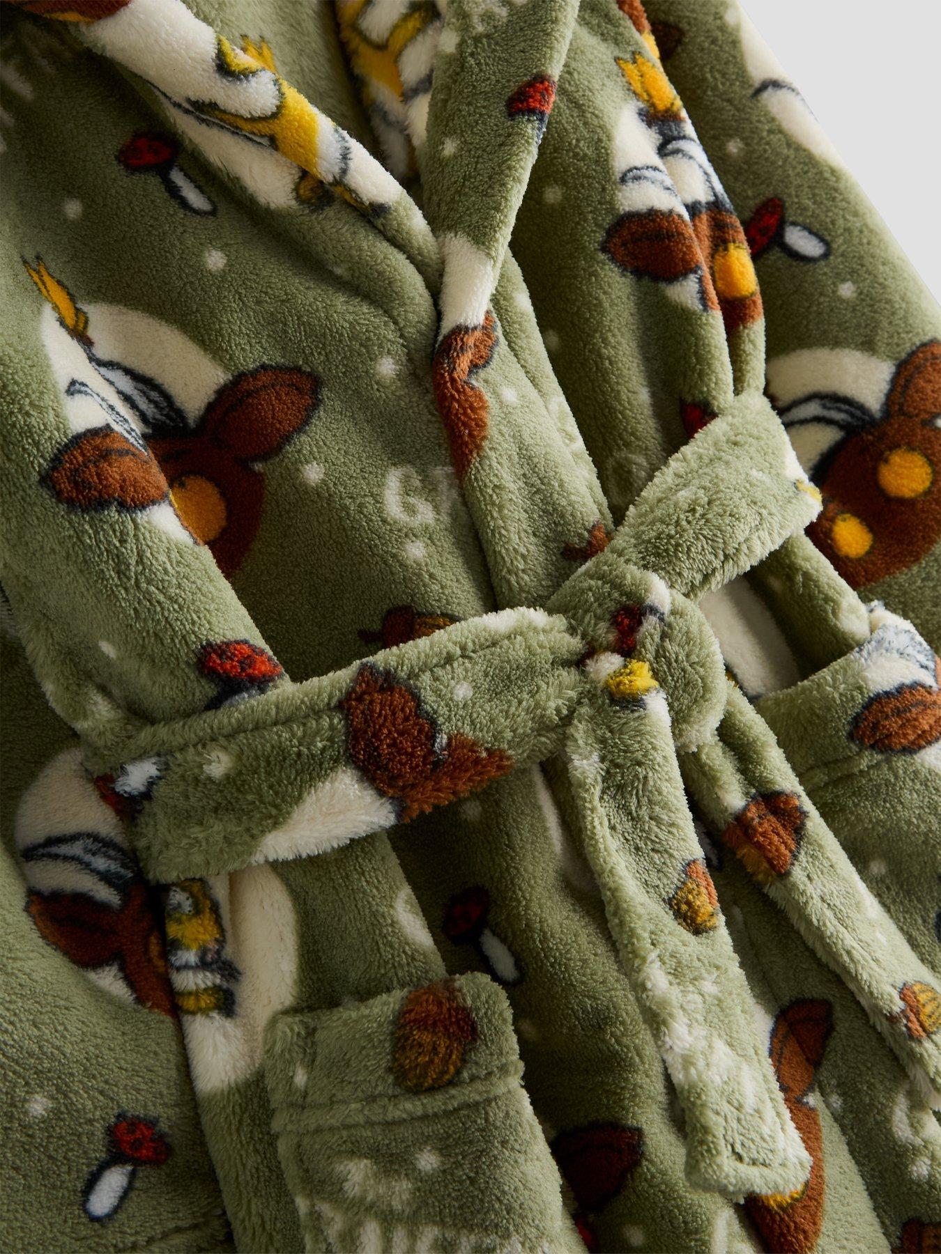 Image 4 of 5 of The Very Collection Gruffalo Dressing Gown - Brown