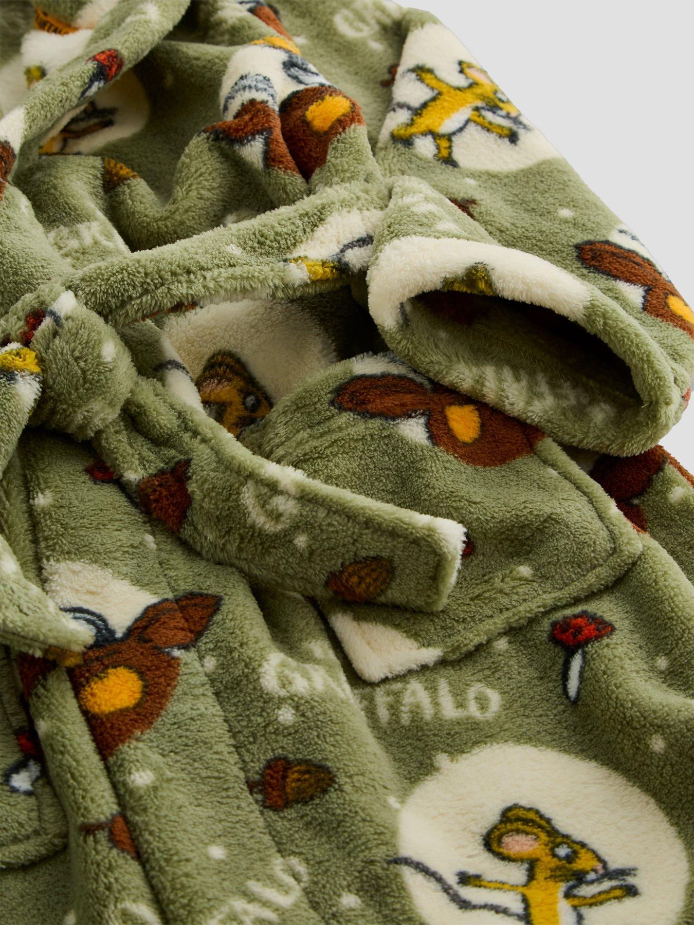 Image 5 of 5 of The Very Collection Gruffalo Dressing Gown - Brown