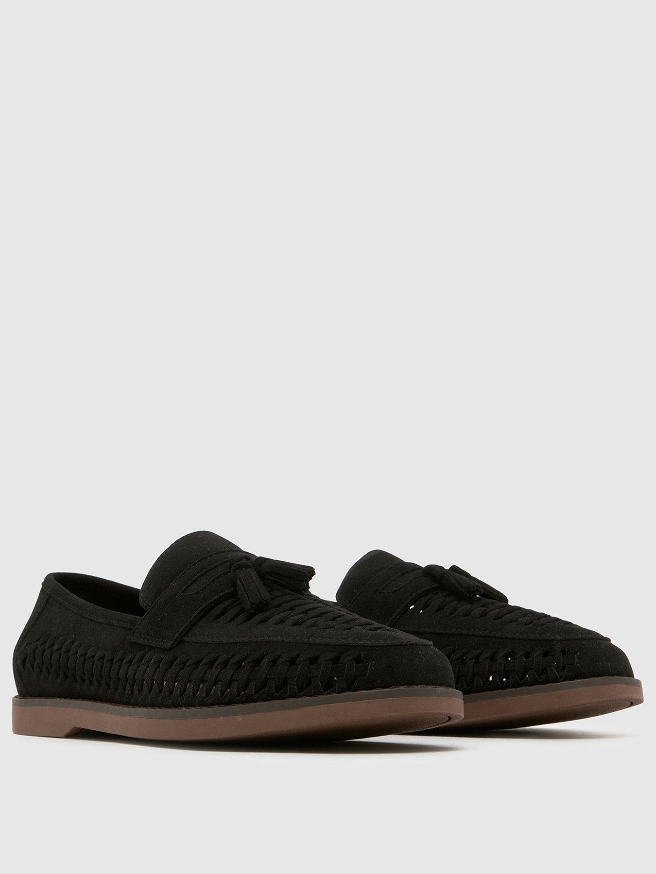 Image 2 of 4 of Schuh Robbie Woven Loafer - Black