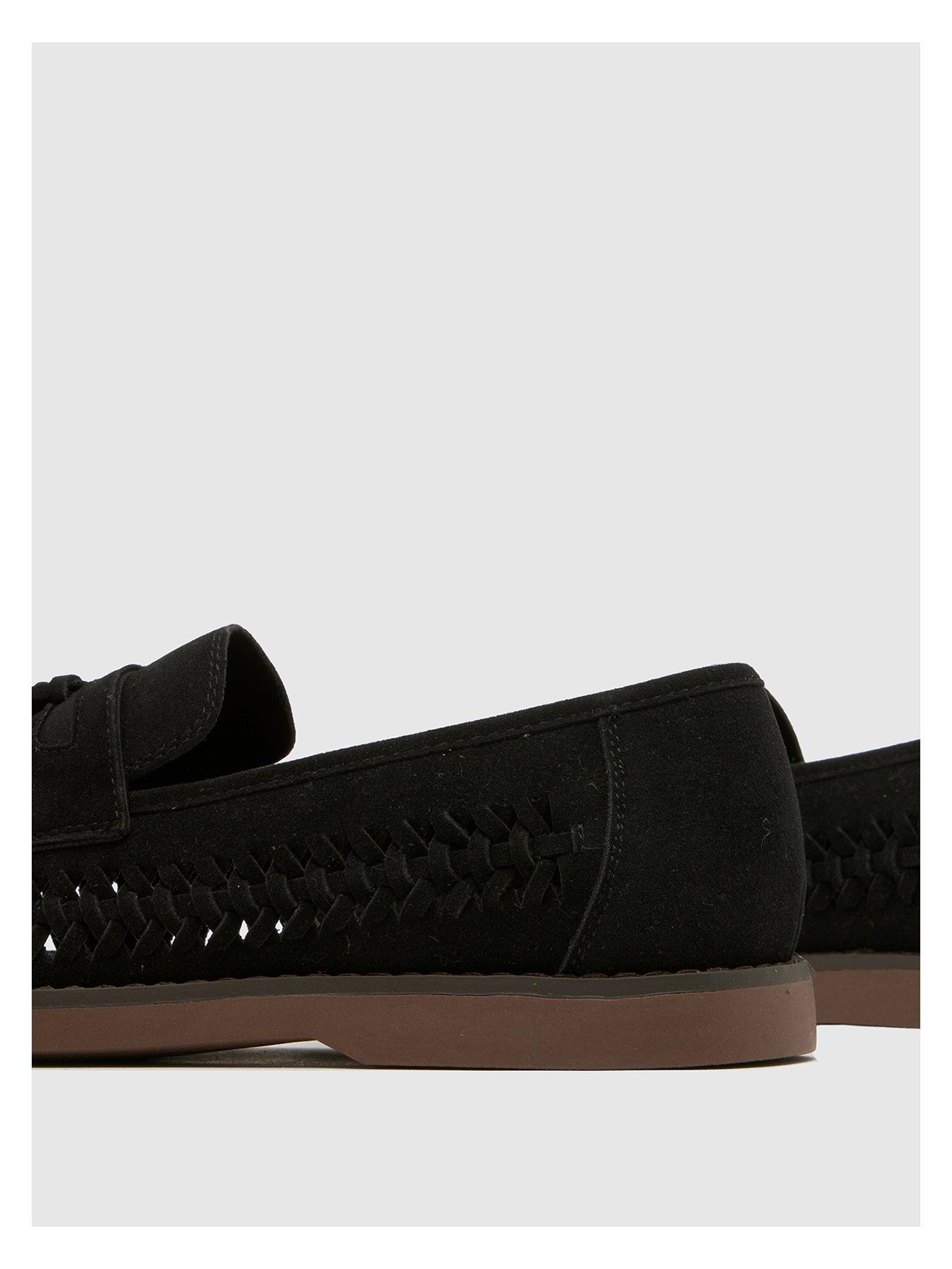 Image 4 of 4 of Schuh Robbie Woven Loafer - Black