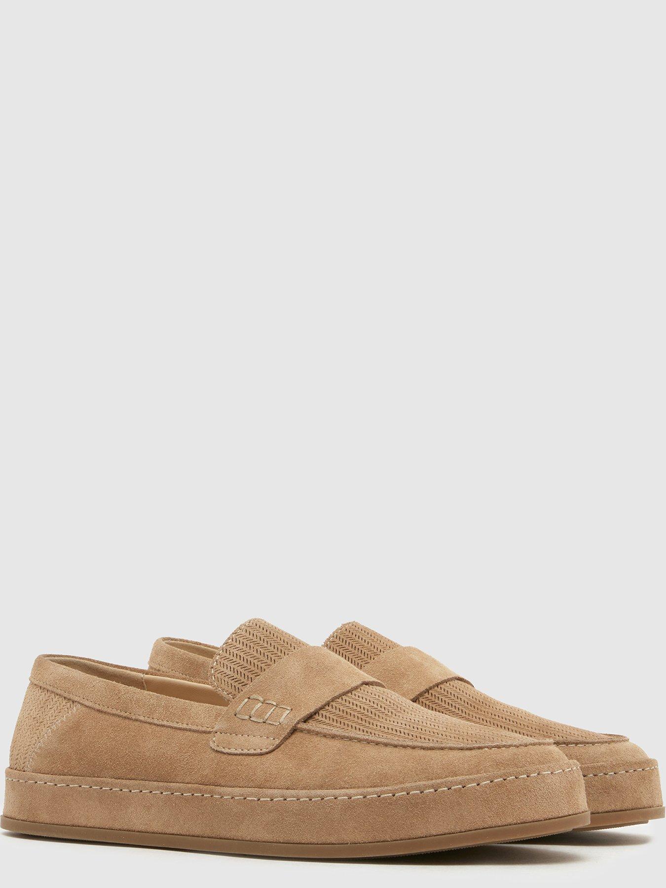 Image 4 of 4 of Schuh Racer Suede Loafer - Brown