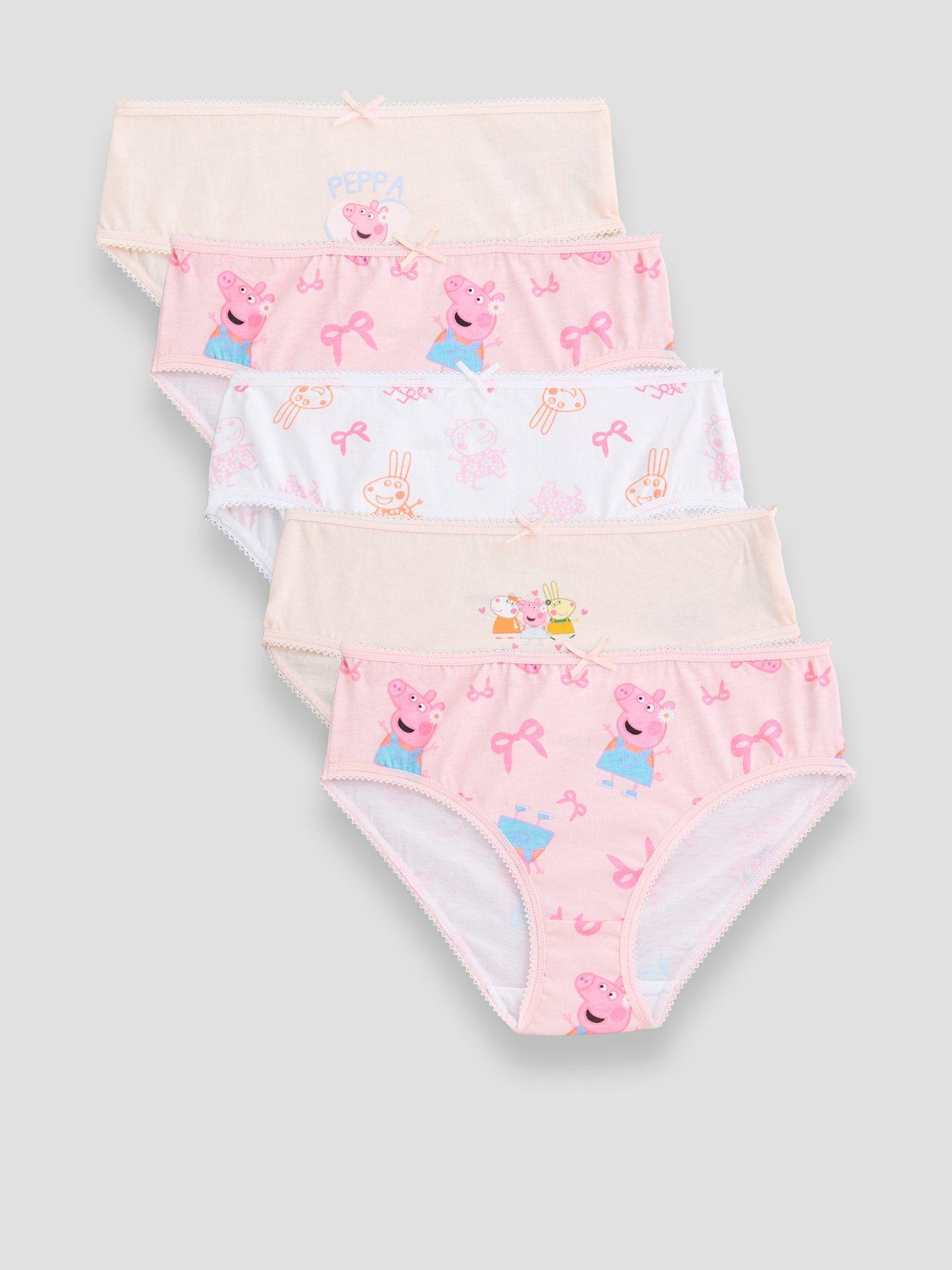 The Very Collection 5-Pack Briefs - Pink