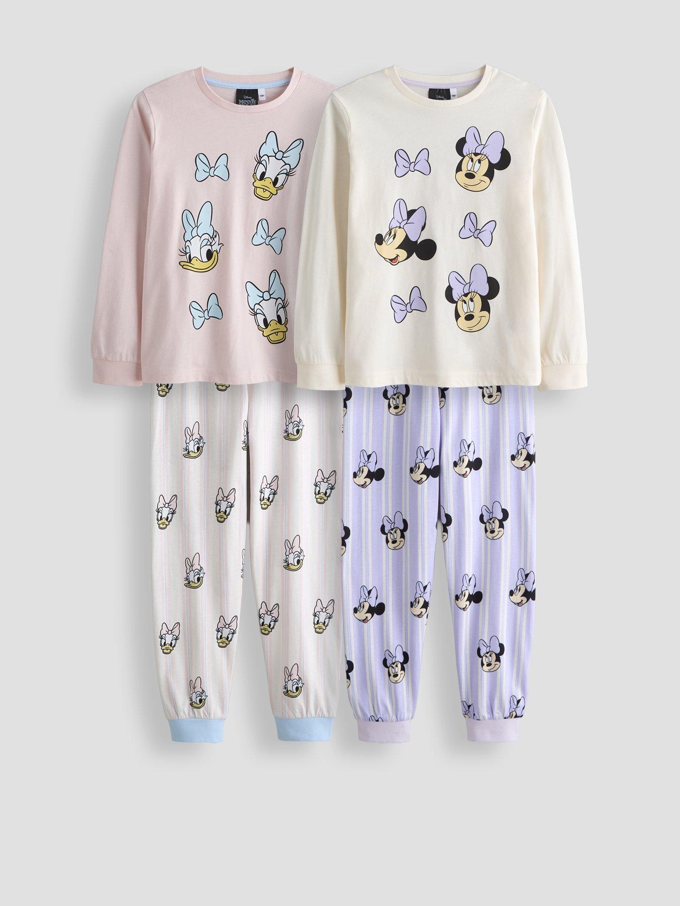 The Very Collection 2pk Minnie Mouse Long Sleeve Pyjama Set