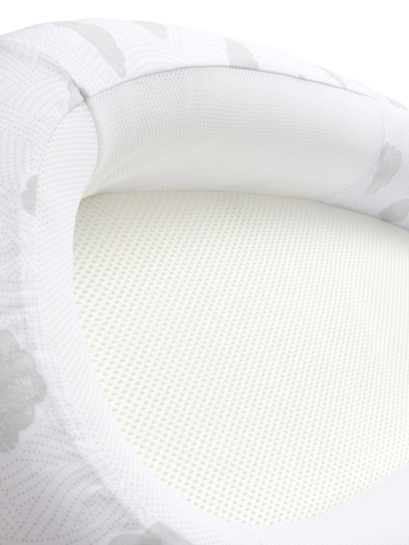  image of purflo-sleep-tight-baby-bed-cotton-clouds