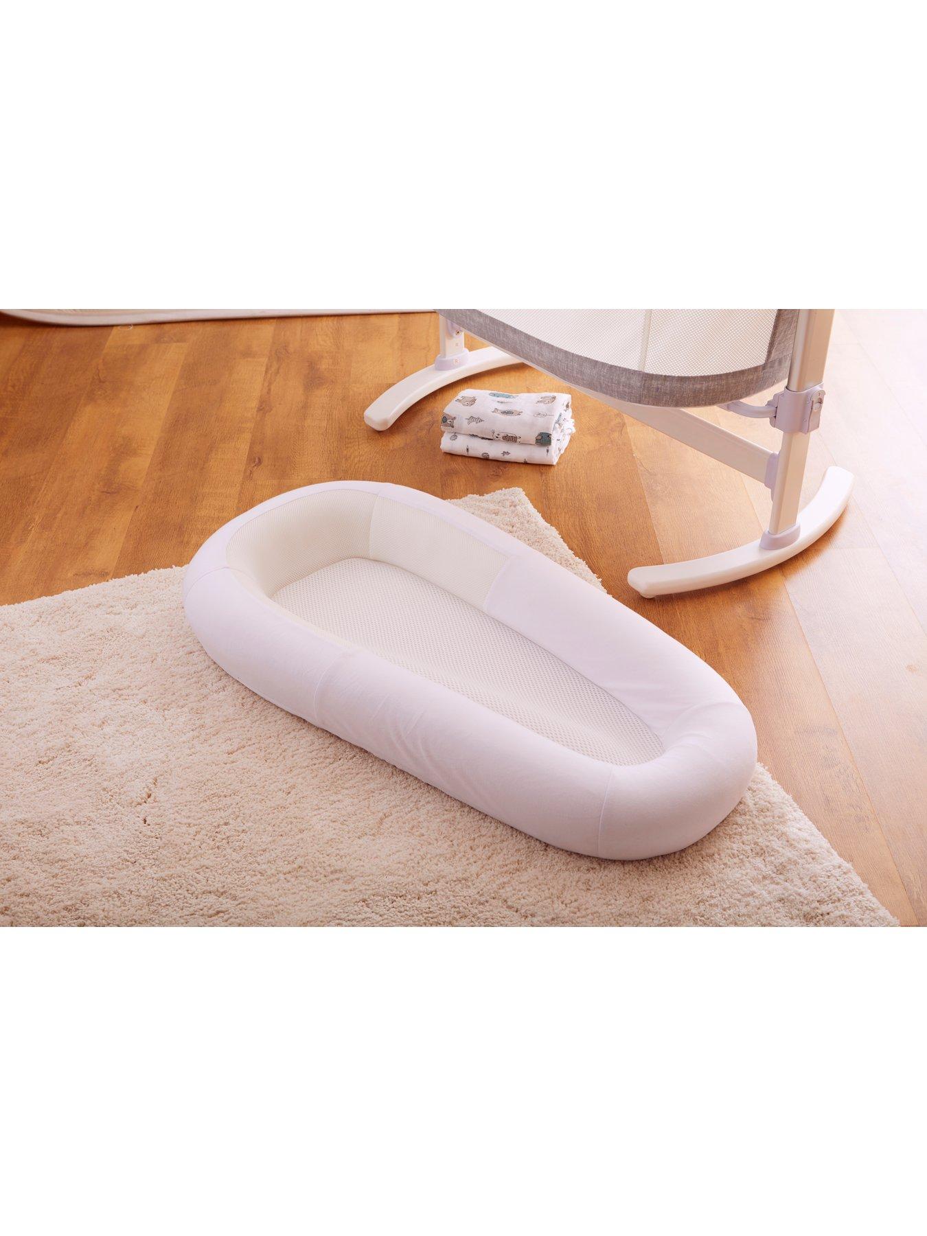  image of purflo-sleep-tight-baby-bed-soft-white