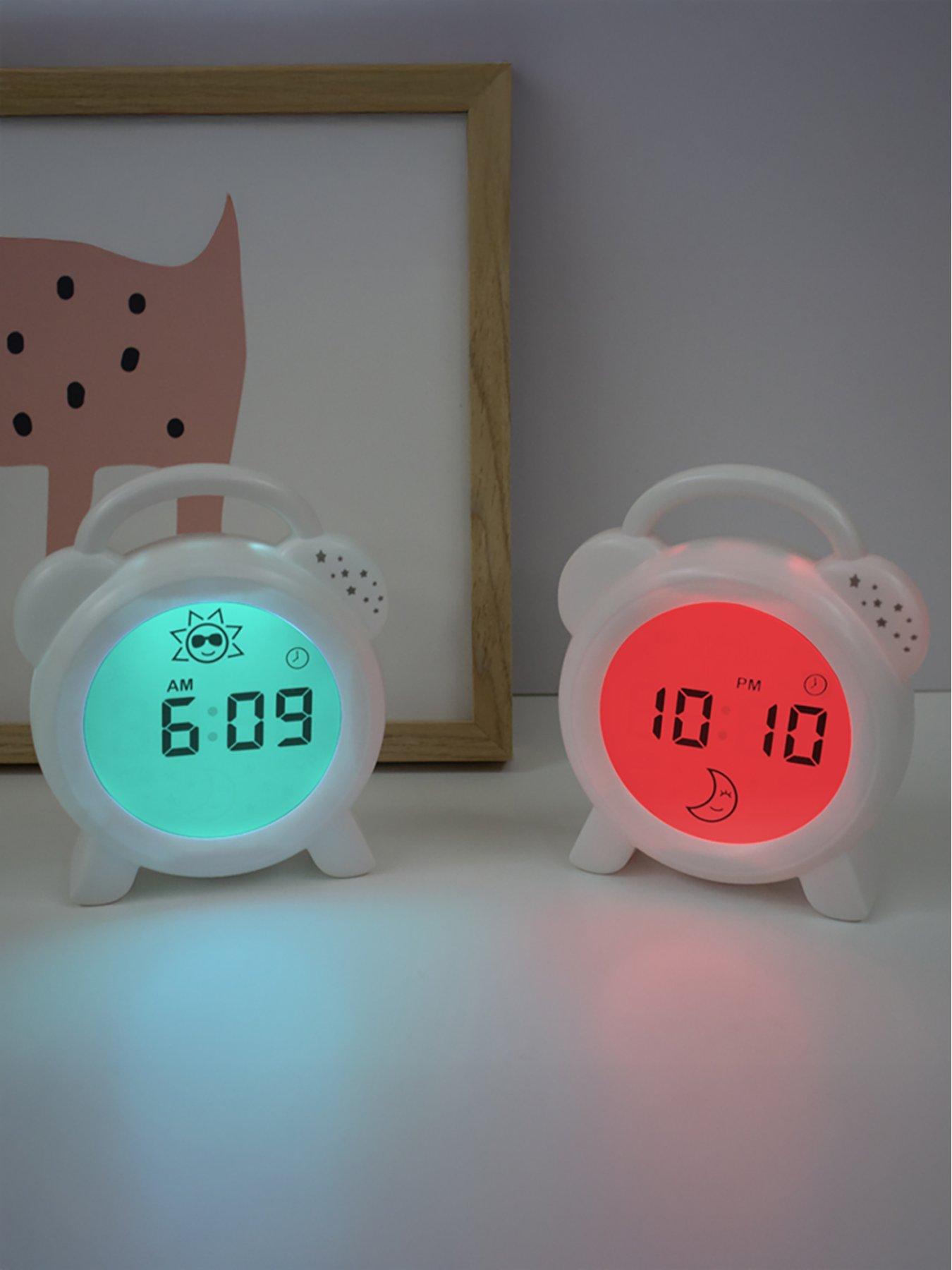  image of purflo-snoozee-sleep-trainer-clock