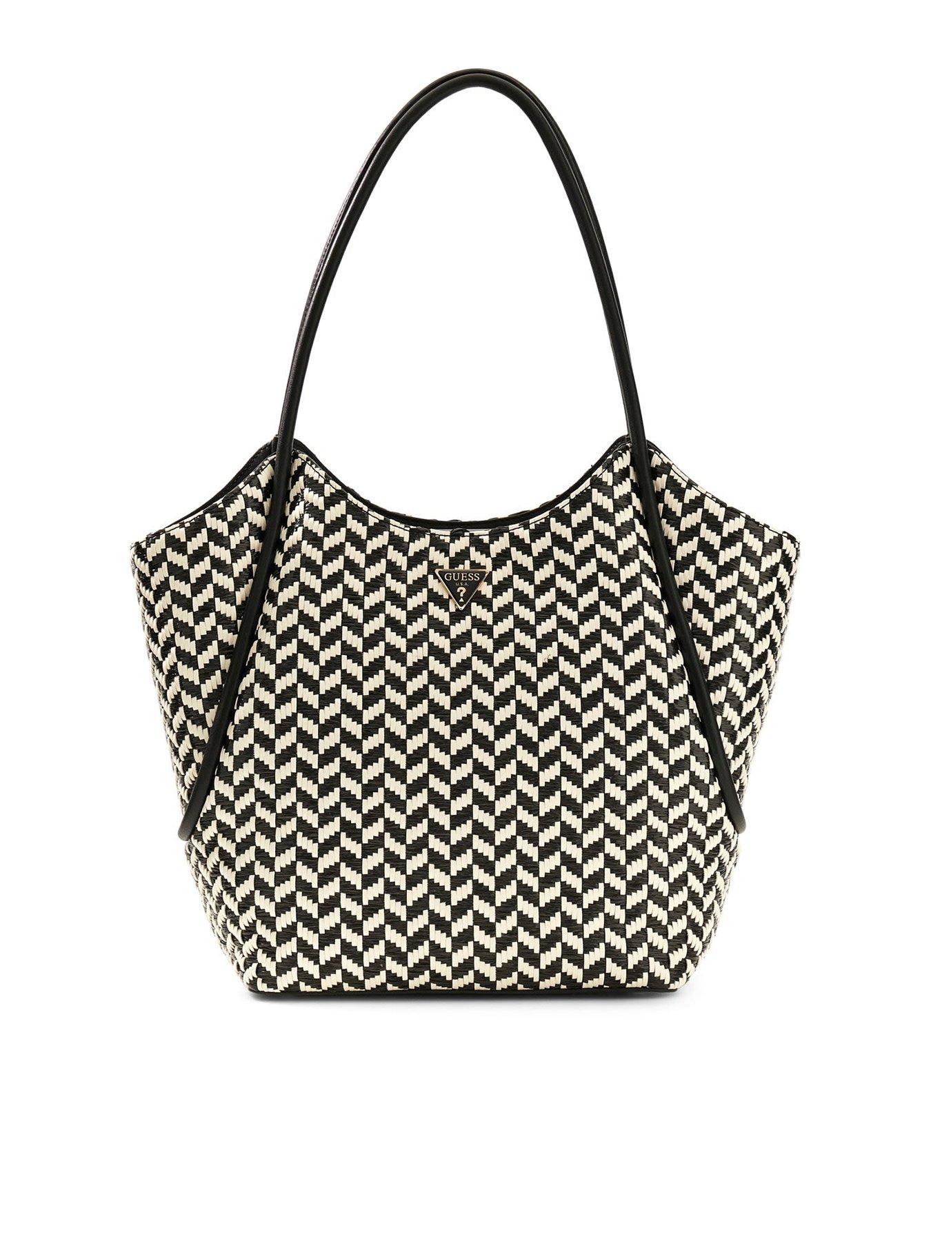 Guess Tessi 2 In 1 Tote - Black