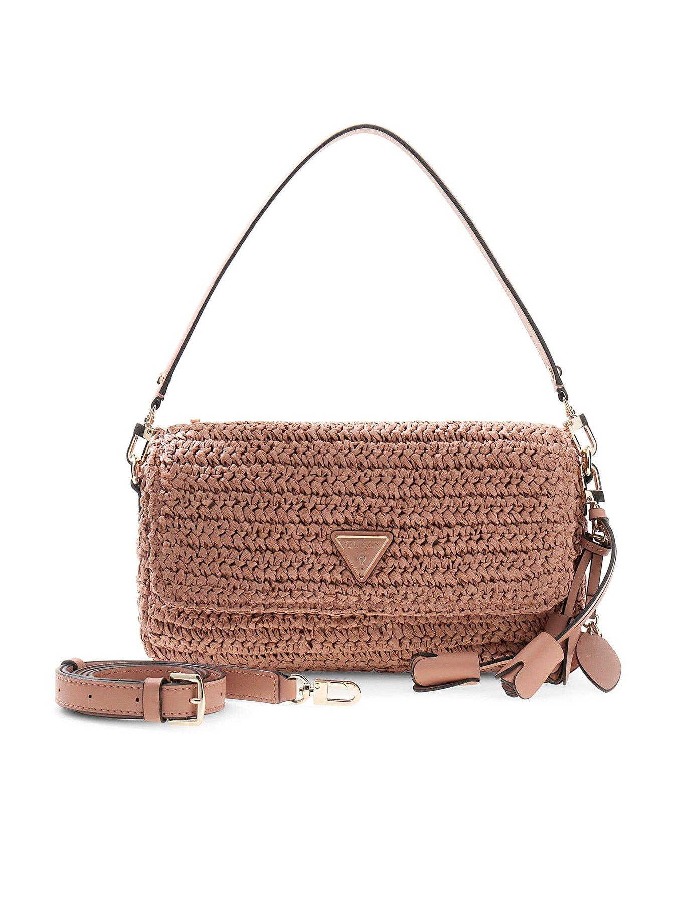 Guess Ofelia Flap Shoulder Bag - Pink