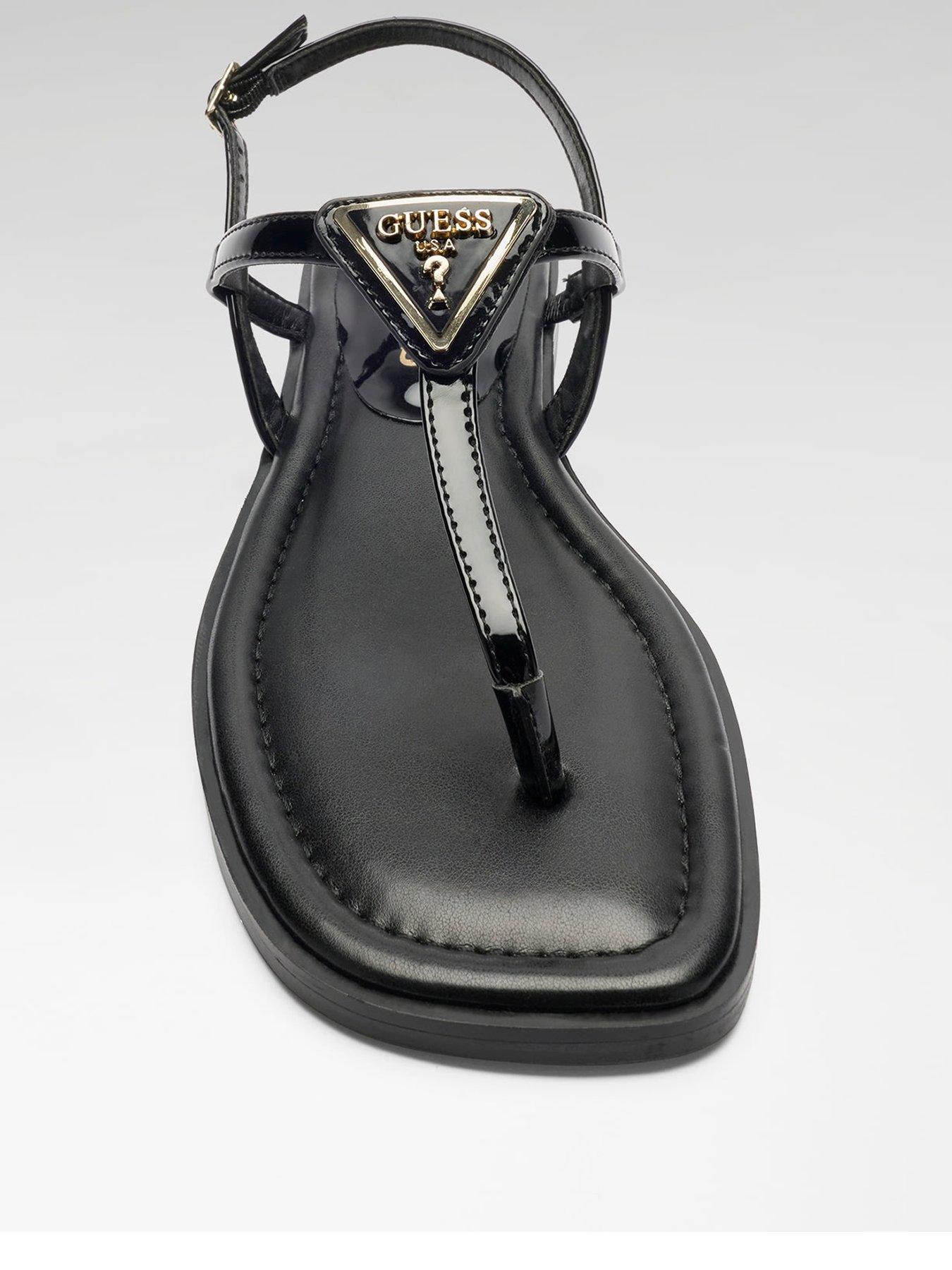 Image 3 of 4 of Guess Rainey4 Toe Post Flat Sandal