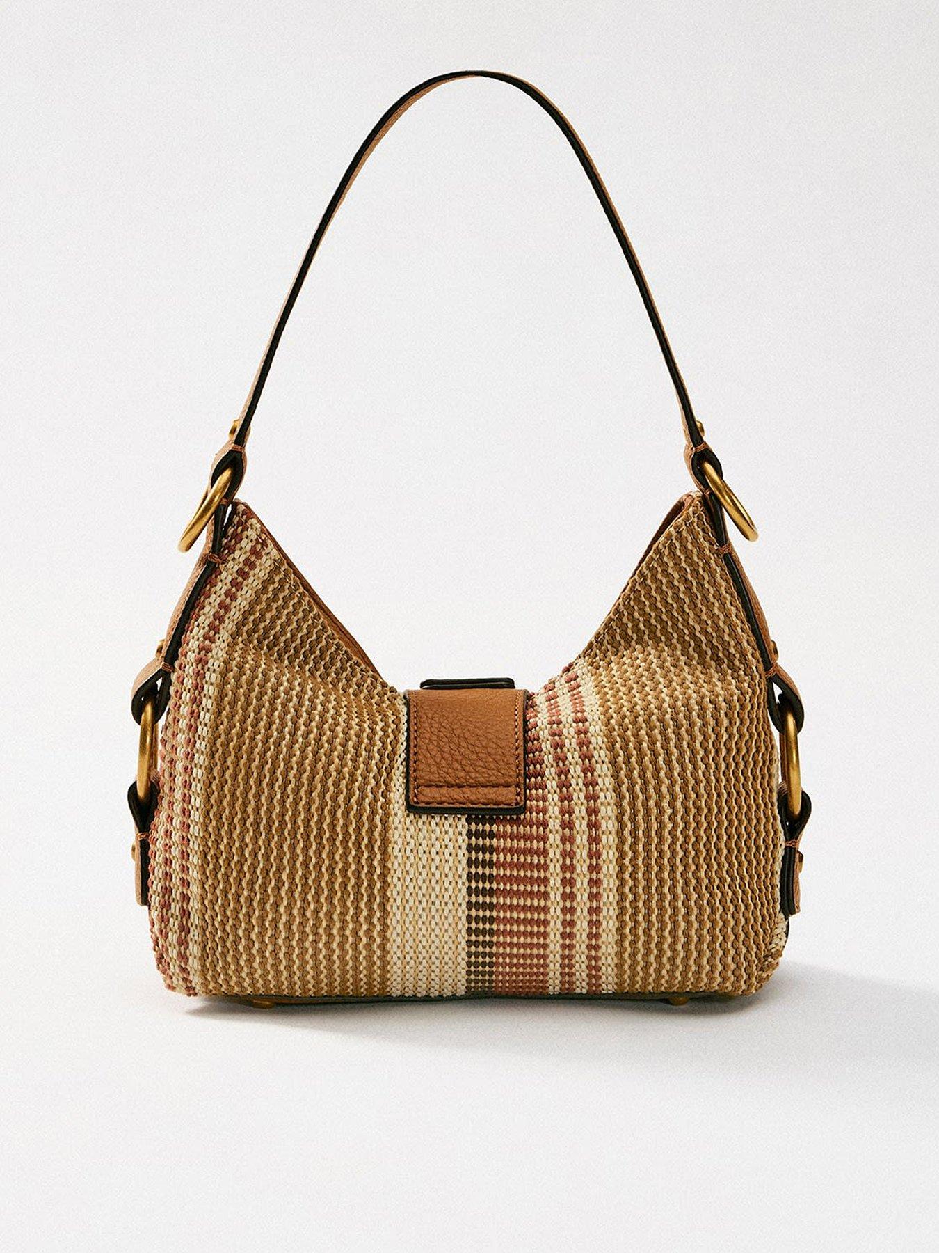 Image 3 of 5 of Guess Camden Mini Shoulder Bag - Brown