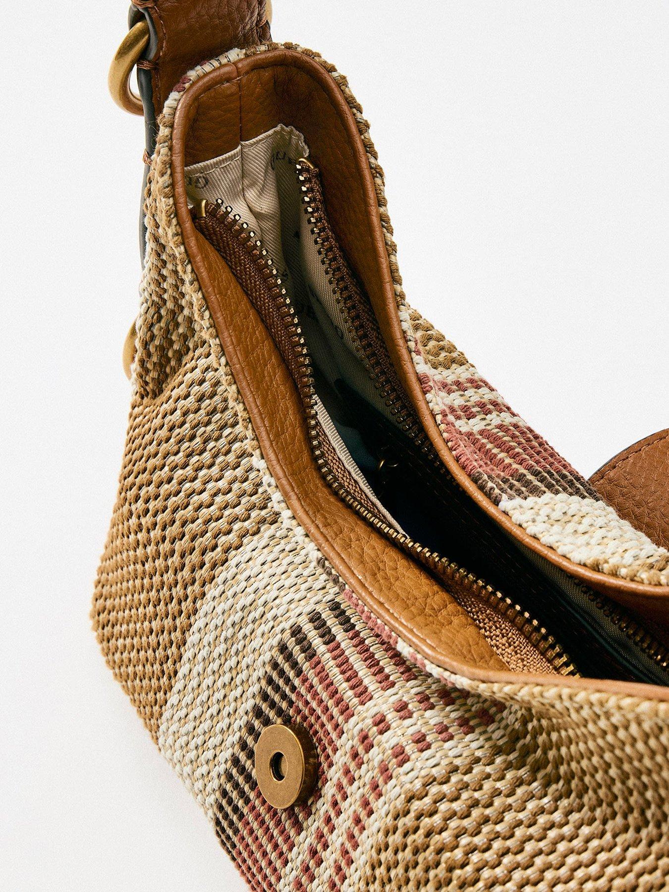 Image 5 of 5 of Guess Camden Mini Shoulder Bag - Brown