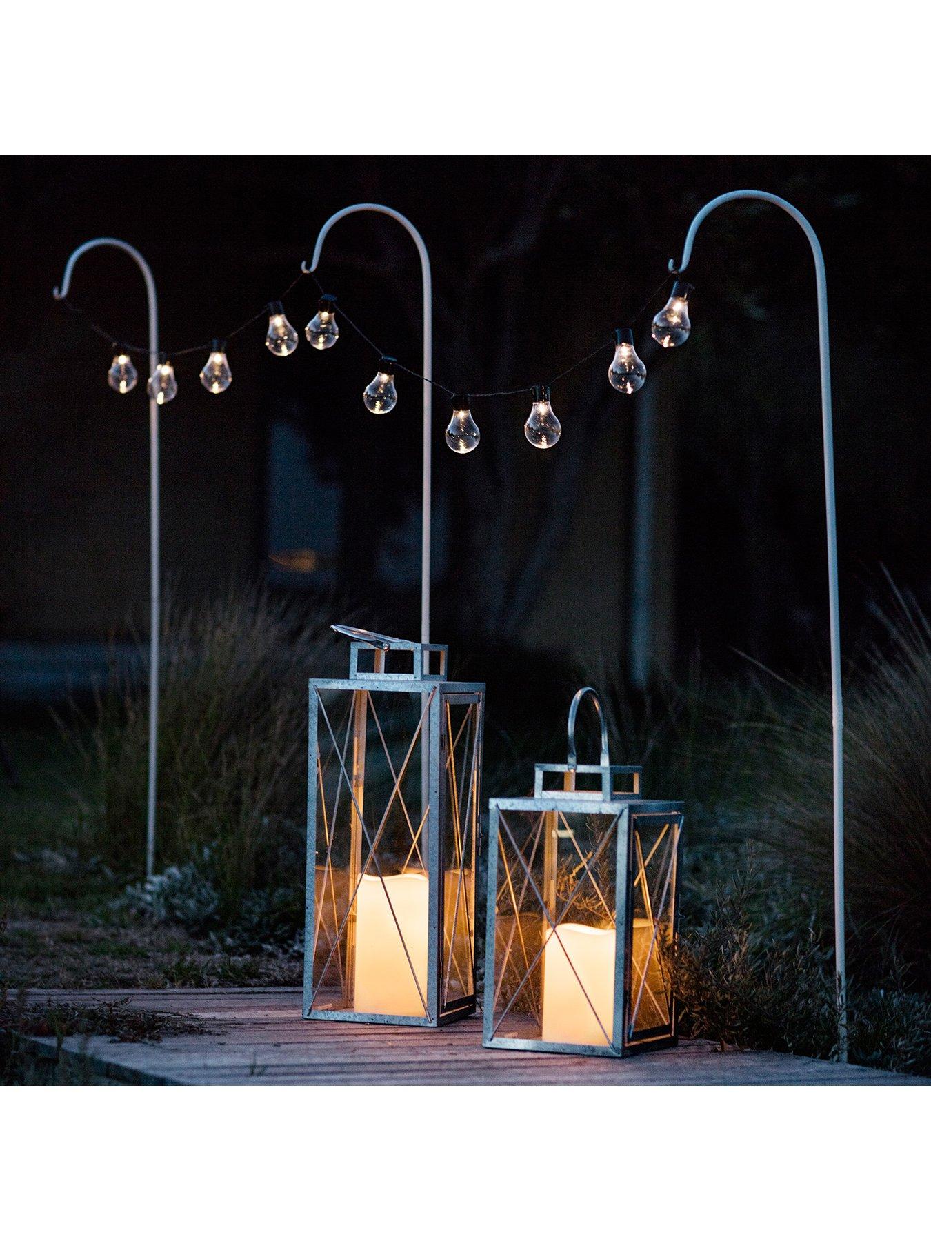  image of lights4fun-10-warm-white-carnival-usb-solar-festoon-lights
