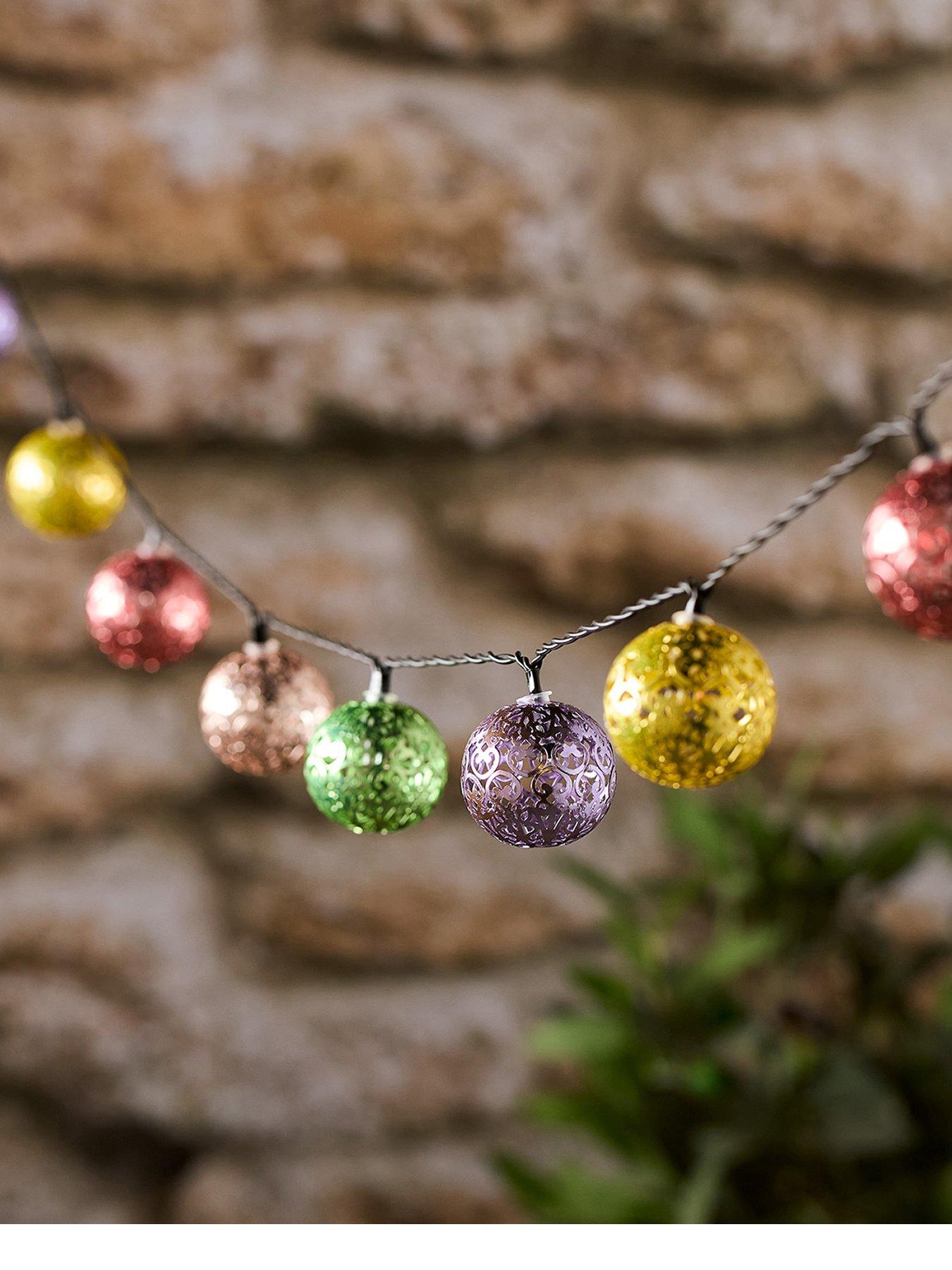stillFront image of lights4fun-20-solar-usb-moroccan-metal-string-lights