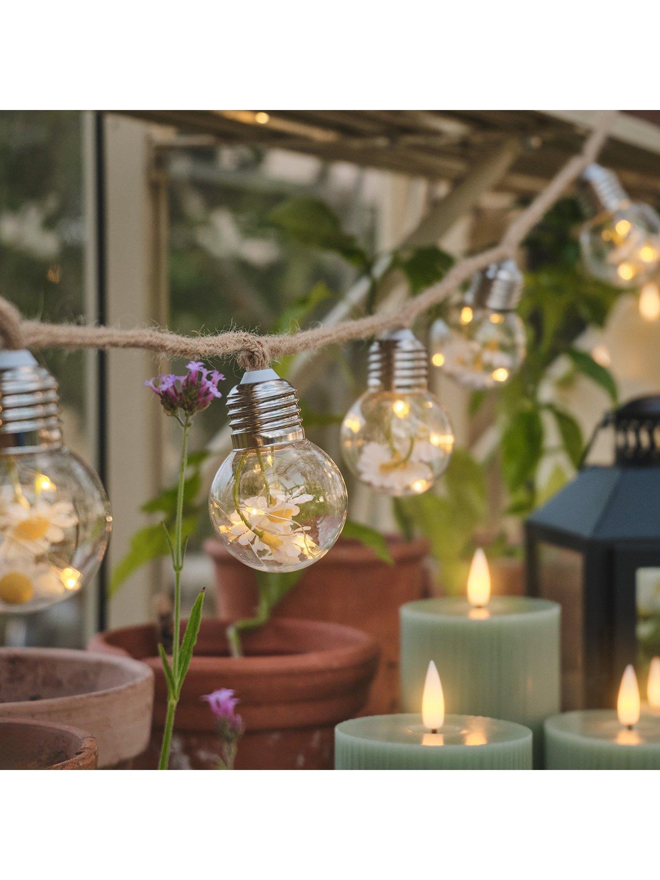Image 5 of 6 of Lights4Fun 10 Daisy Micro Battery Festoon Lights