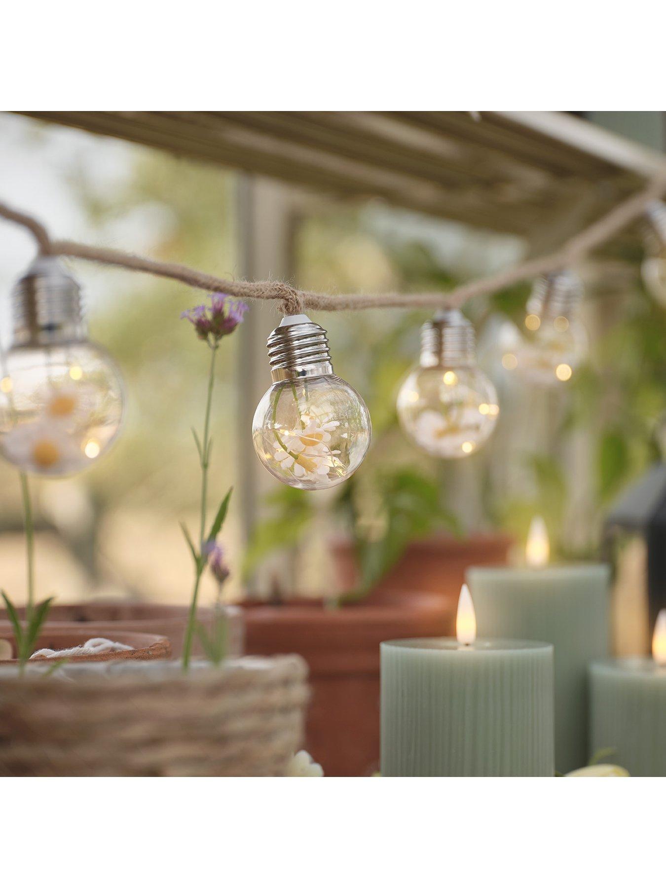 Image 6 of 6 of Lights4Fun 10 Daisy Micro Battery Festoon Lights