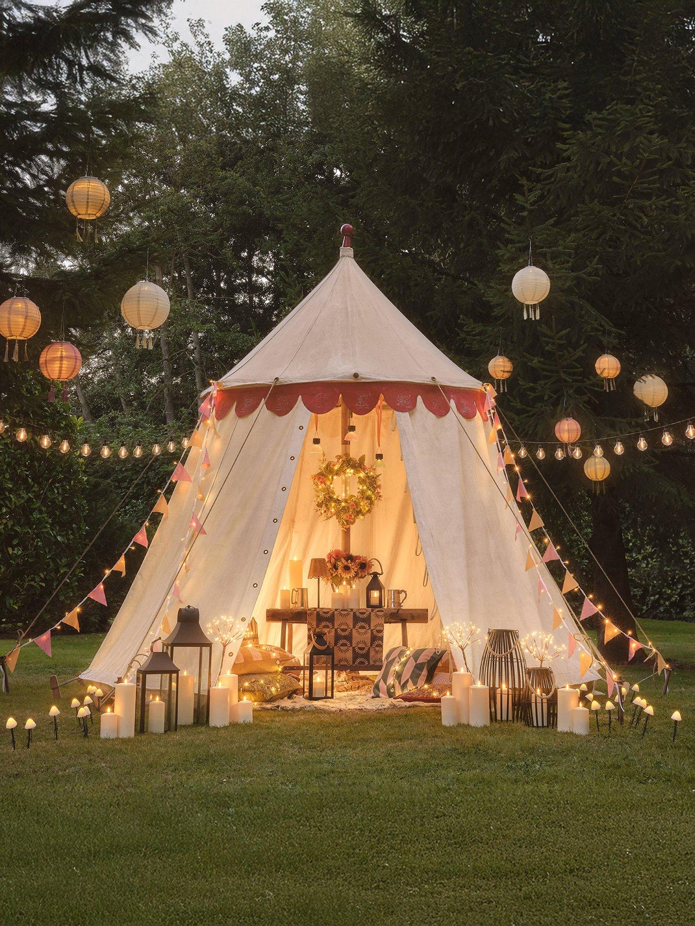 Image 4 of 4 of Lights4Fun 5m Outdoor Fairy Light Bunting