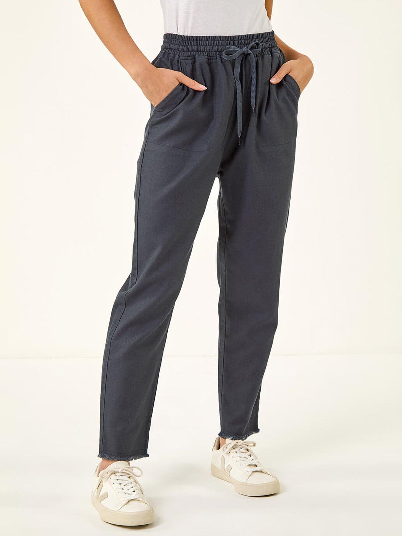  image of roman-petite-elasticated-waist-trouser