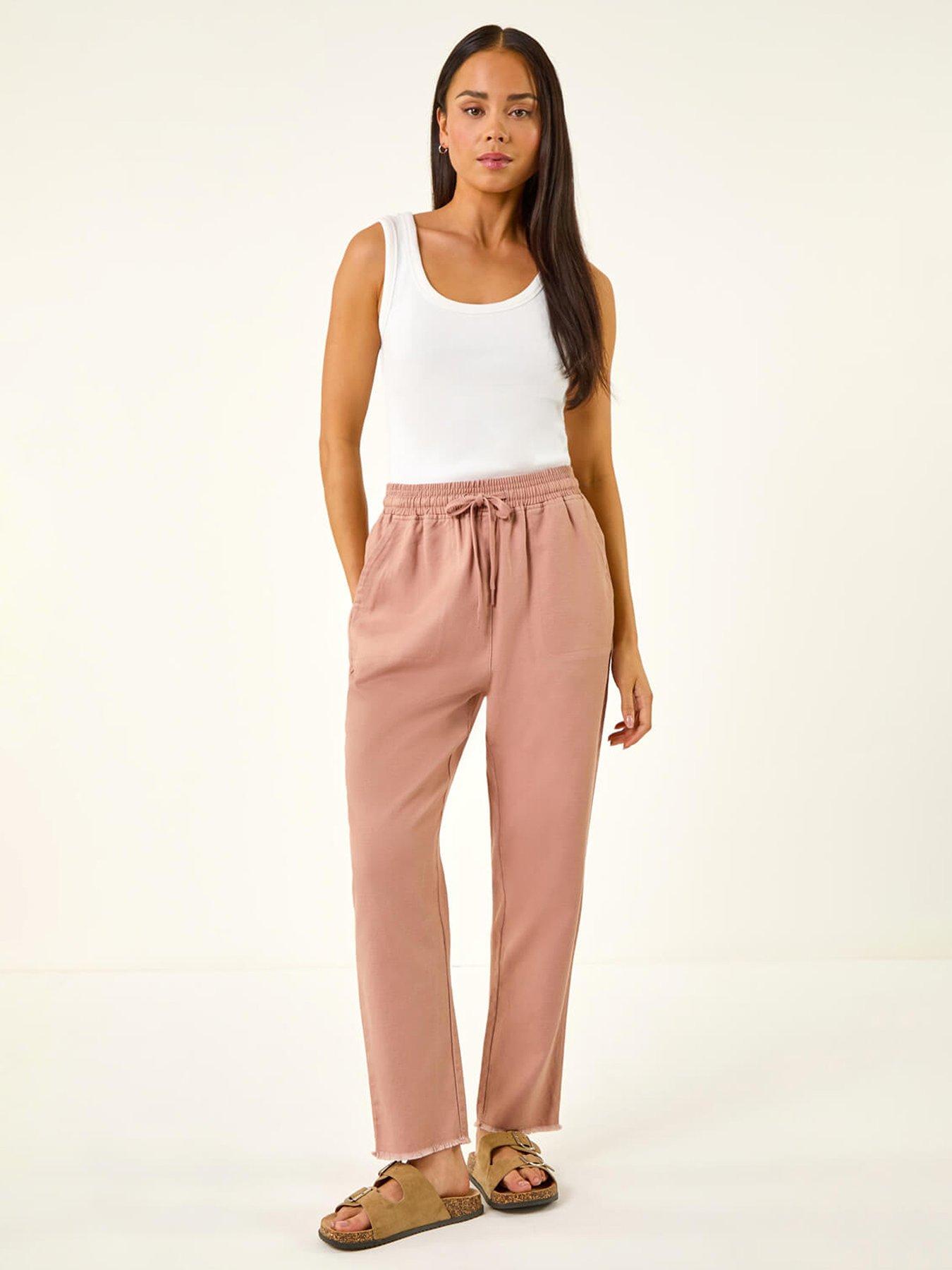  image of roman-petite-elasticated-waist-trouser