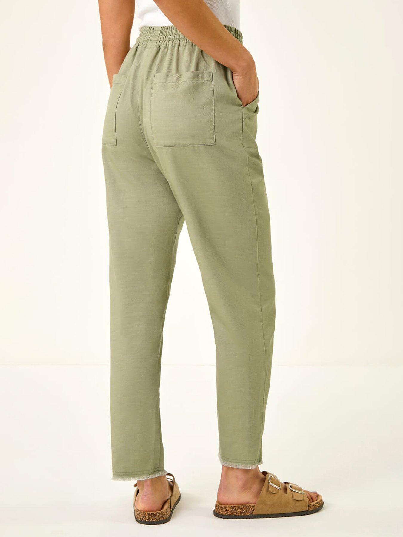 Image 2 of 5 of Roman Petite Elasticated Waist Trouser