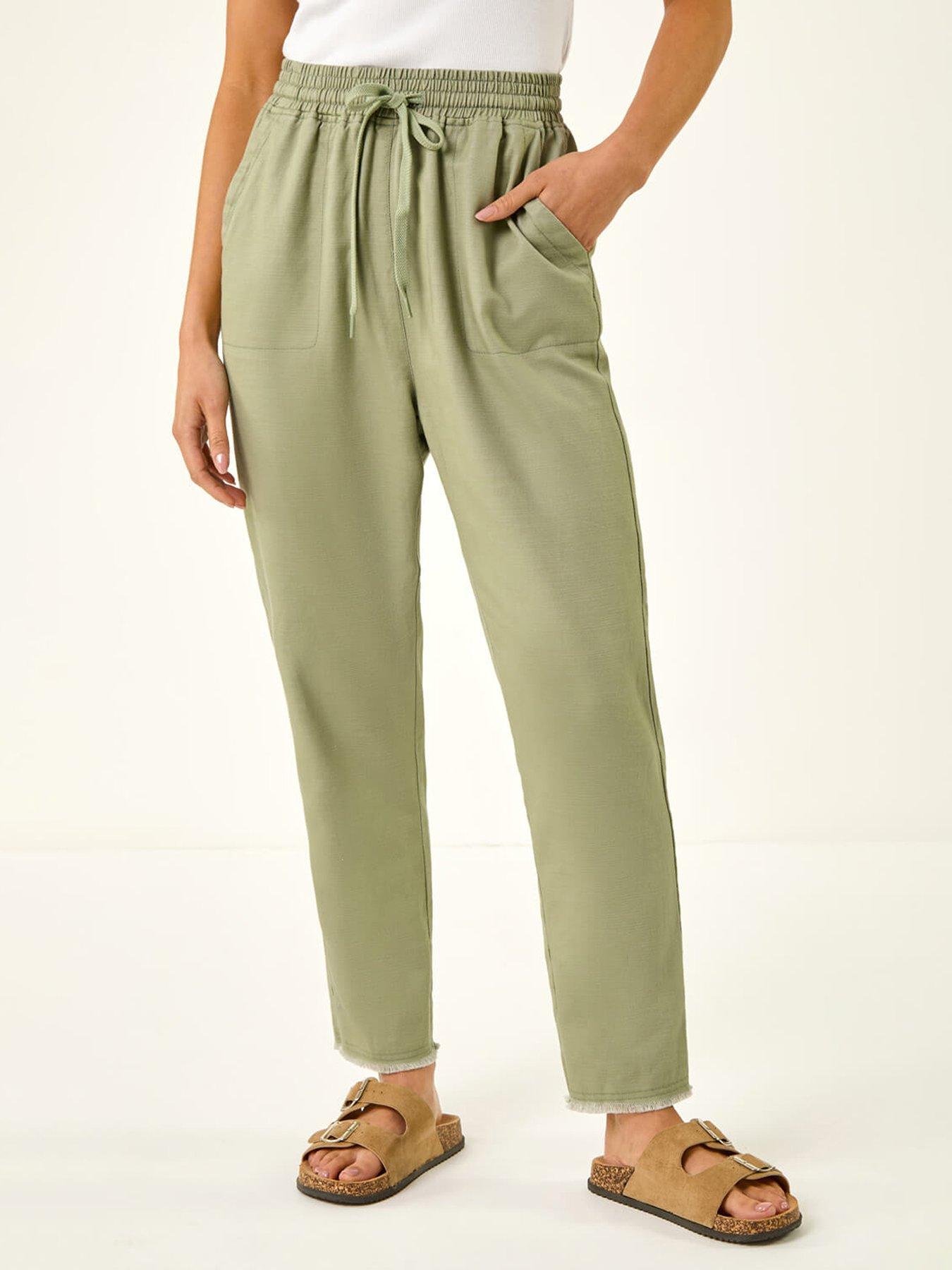Image 4 of 5 of Roman Petite Elasticated Waist Trouser