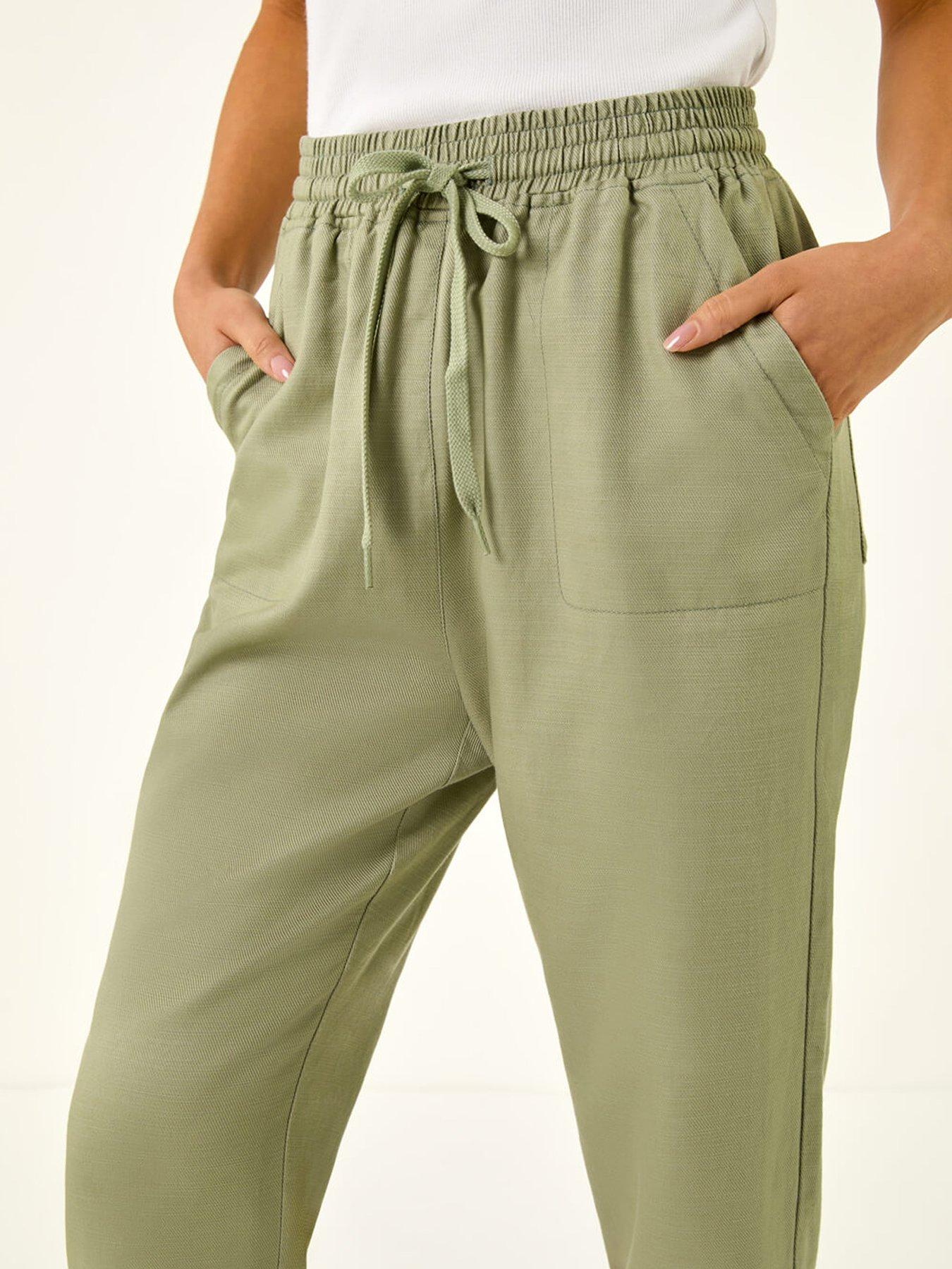 Image 5 of 5 of Roman Petite Elasticated Waist Trouser
