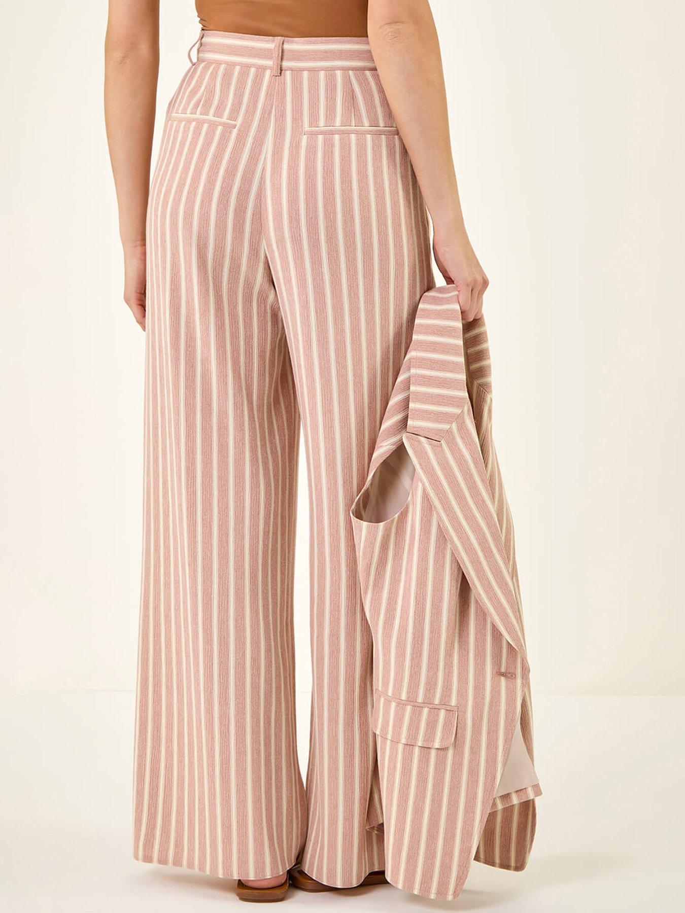 Image 2 of 5 of Roman Stripe Full Length Trouser