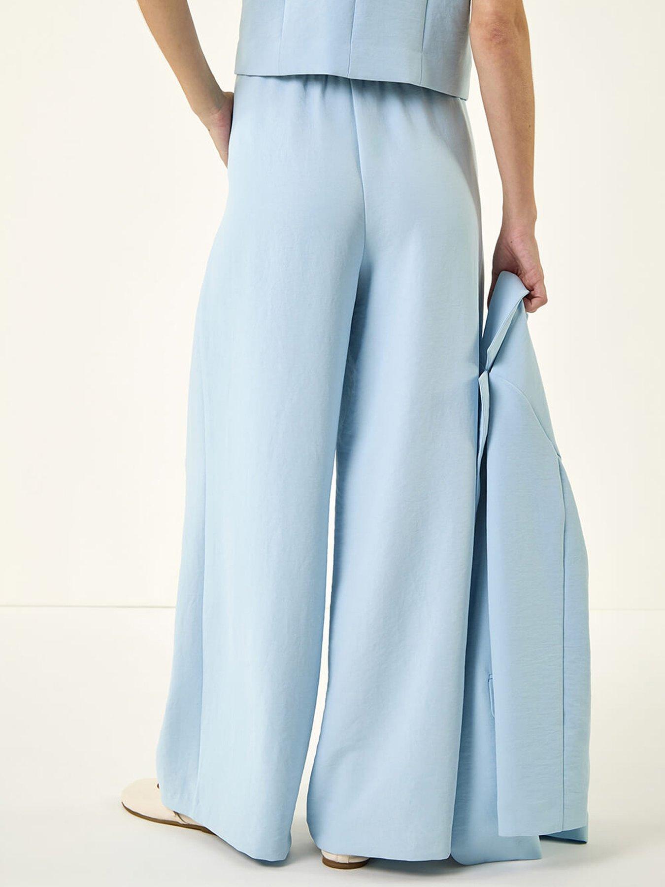 Image 2 of 5 of Roman Fluid Tie Front Smart Trouser
