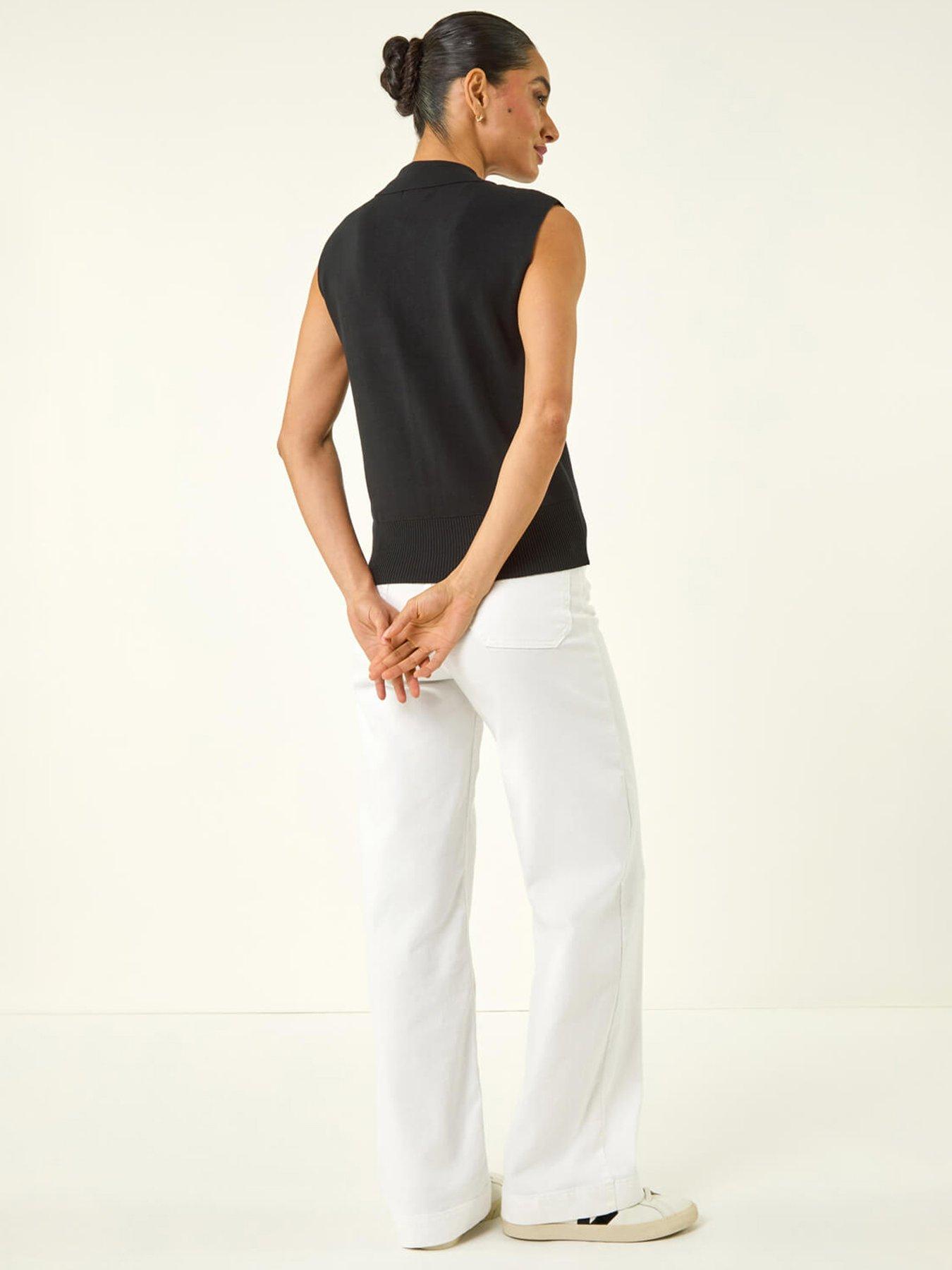 stillFront image of roman-dusk-bow-detail-knit-top