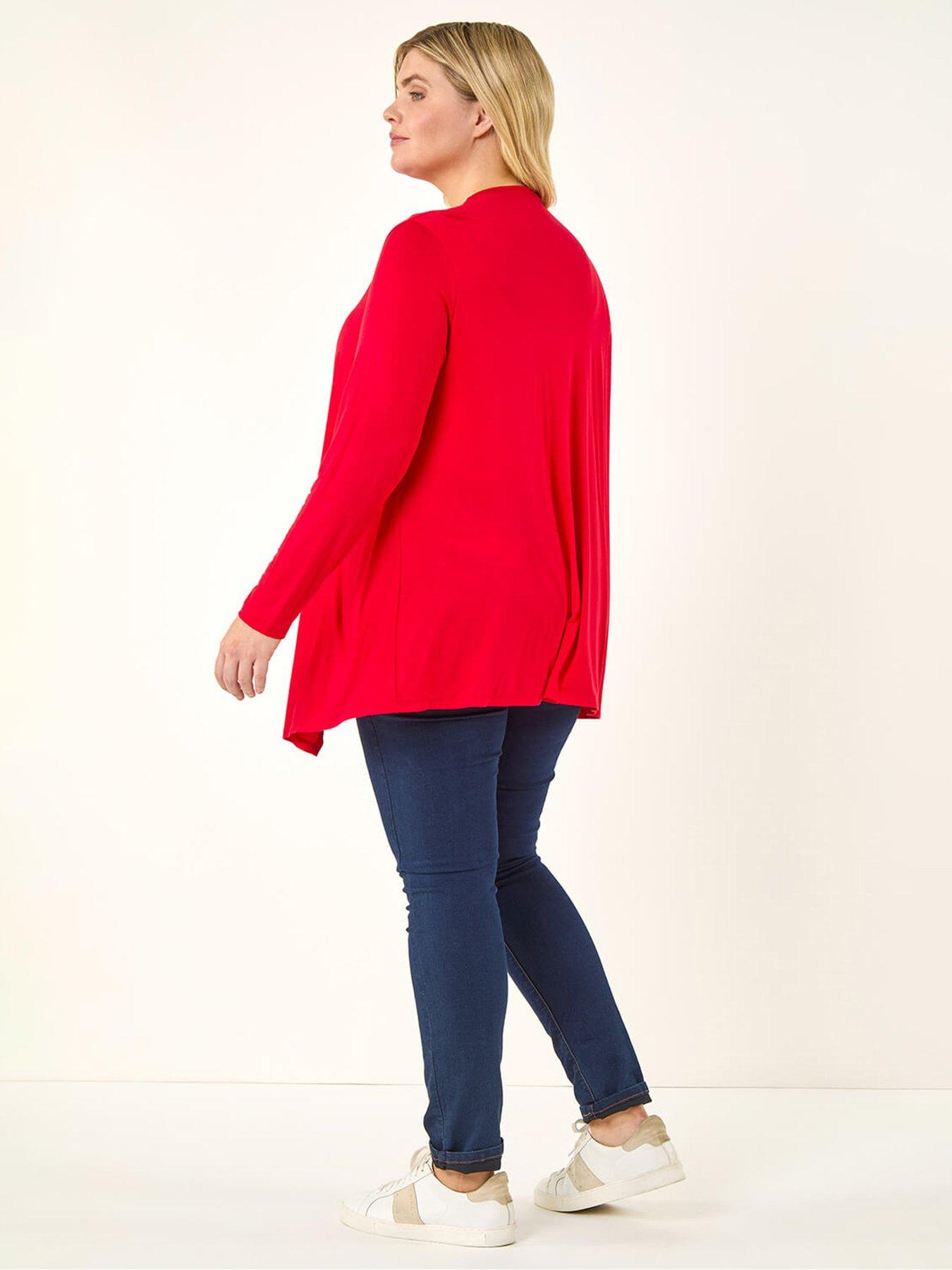  image of roman-curve-waterfall-front-cardigan