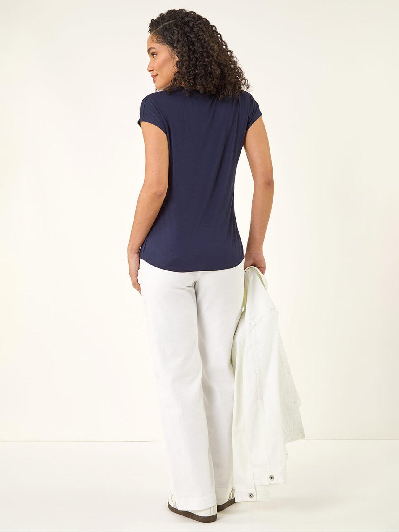  image of roman-daisy-shoulder-trim-top