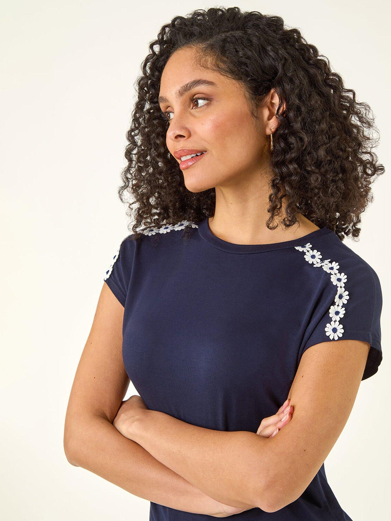  image of roman-daisy-shoulder-trim-top